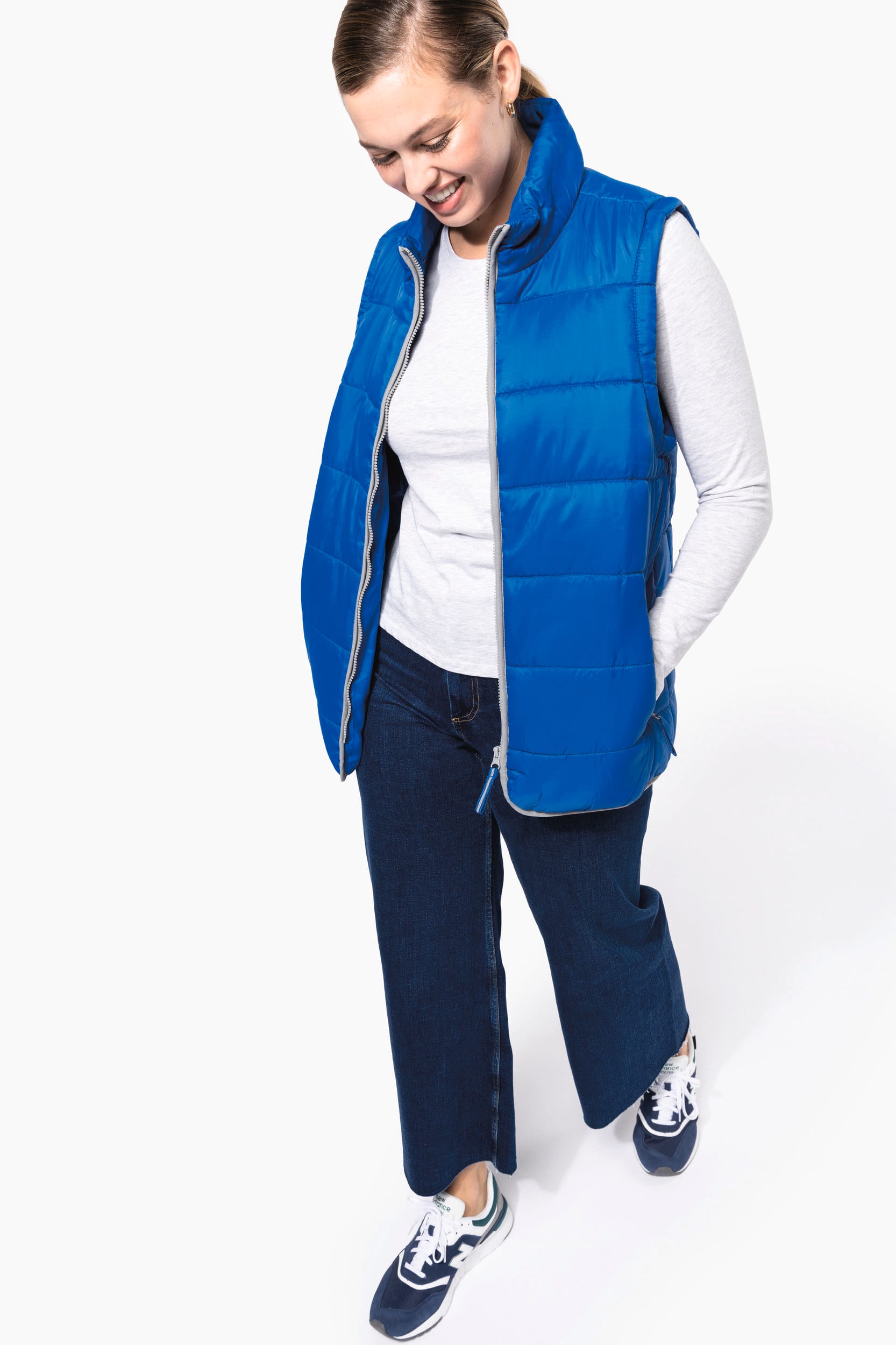 Wattierter Bodywärmer