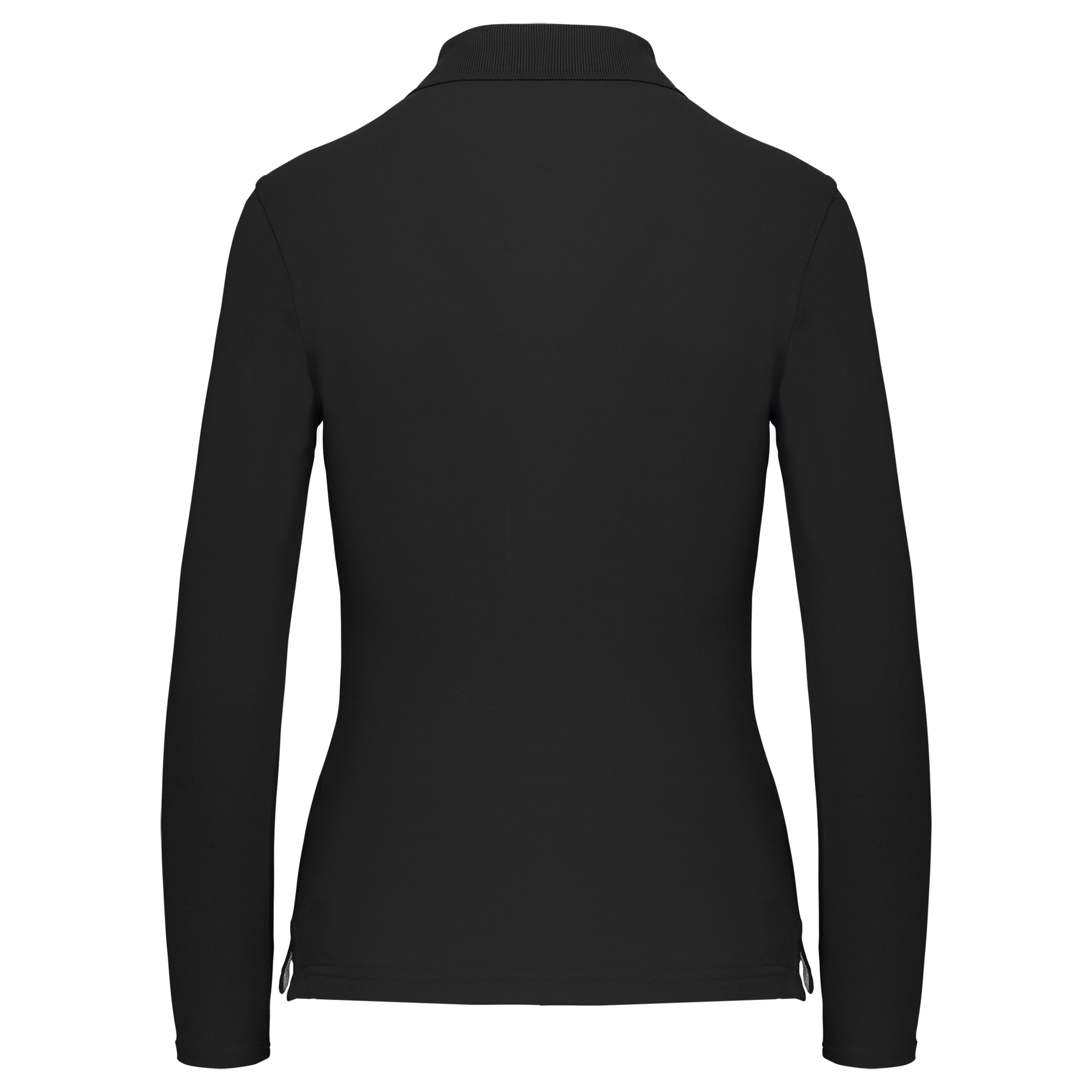 Damen Piqué Poloshirt Langarm