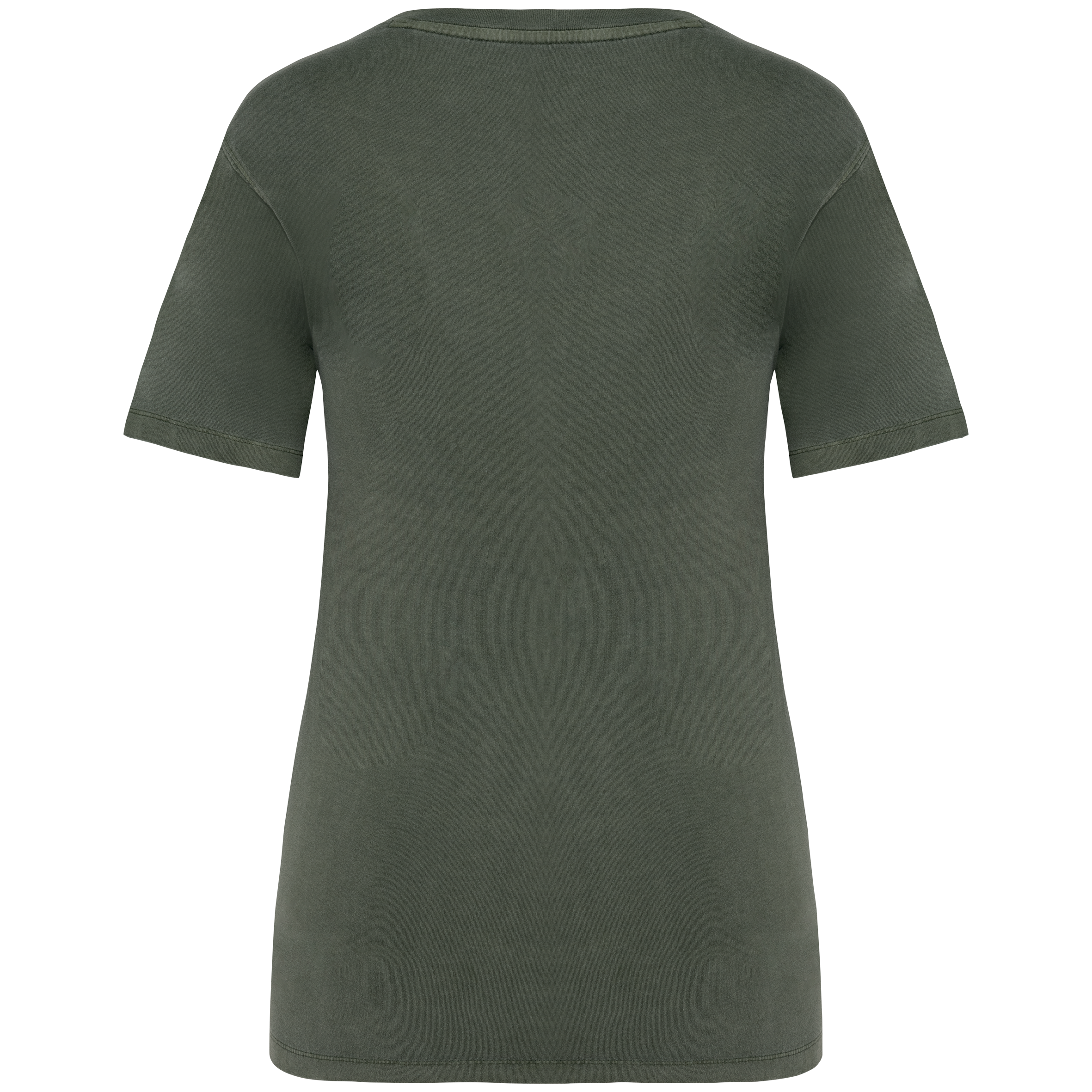 Ausgewaschenes Damen-T-Shirt Ausgewaschenes Damen-T-Shirt