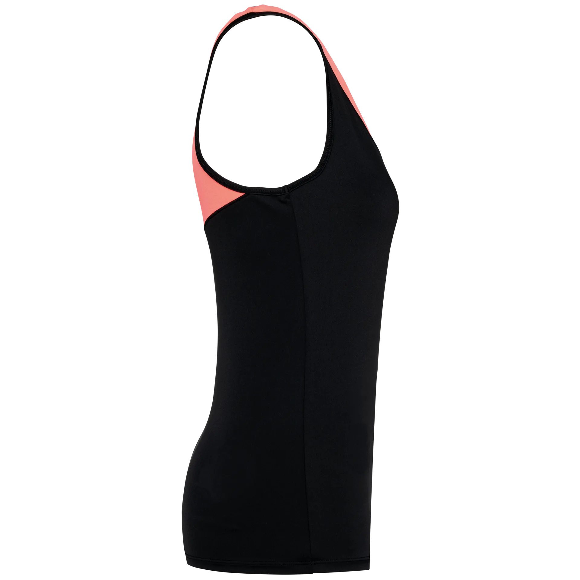 Zweifarbiges Padel-Damentop