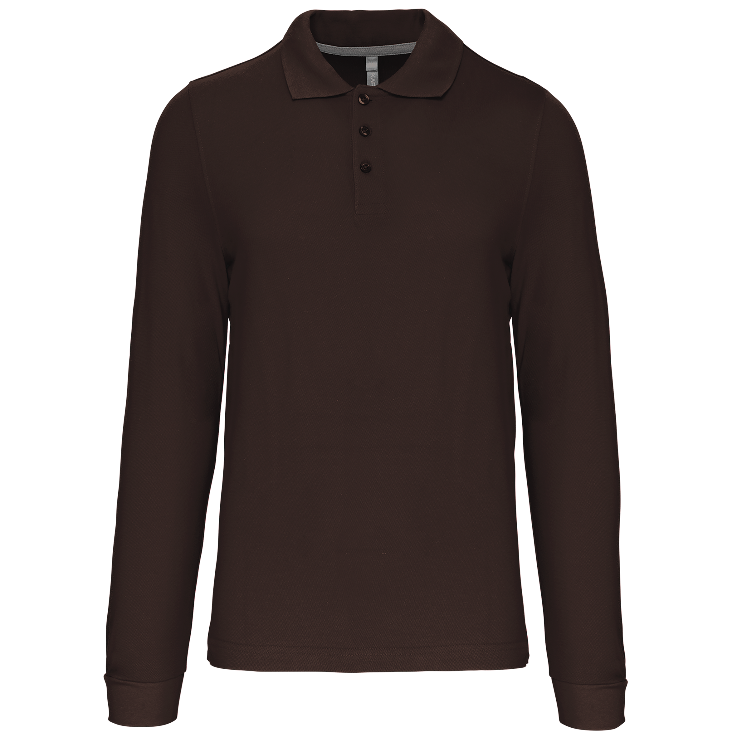 Herren Langarm Poloshirt