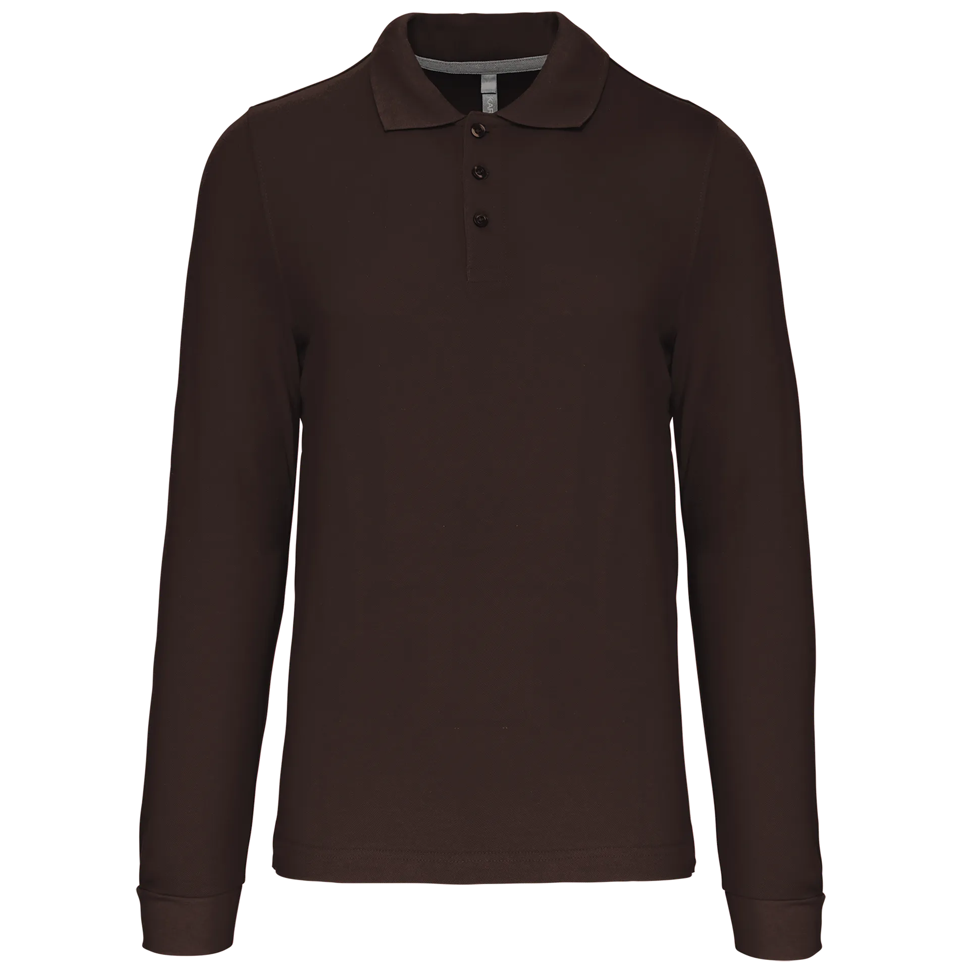 Herren Langarm Poloshirt