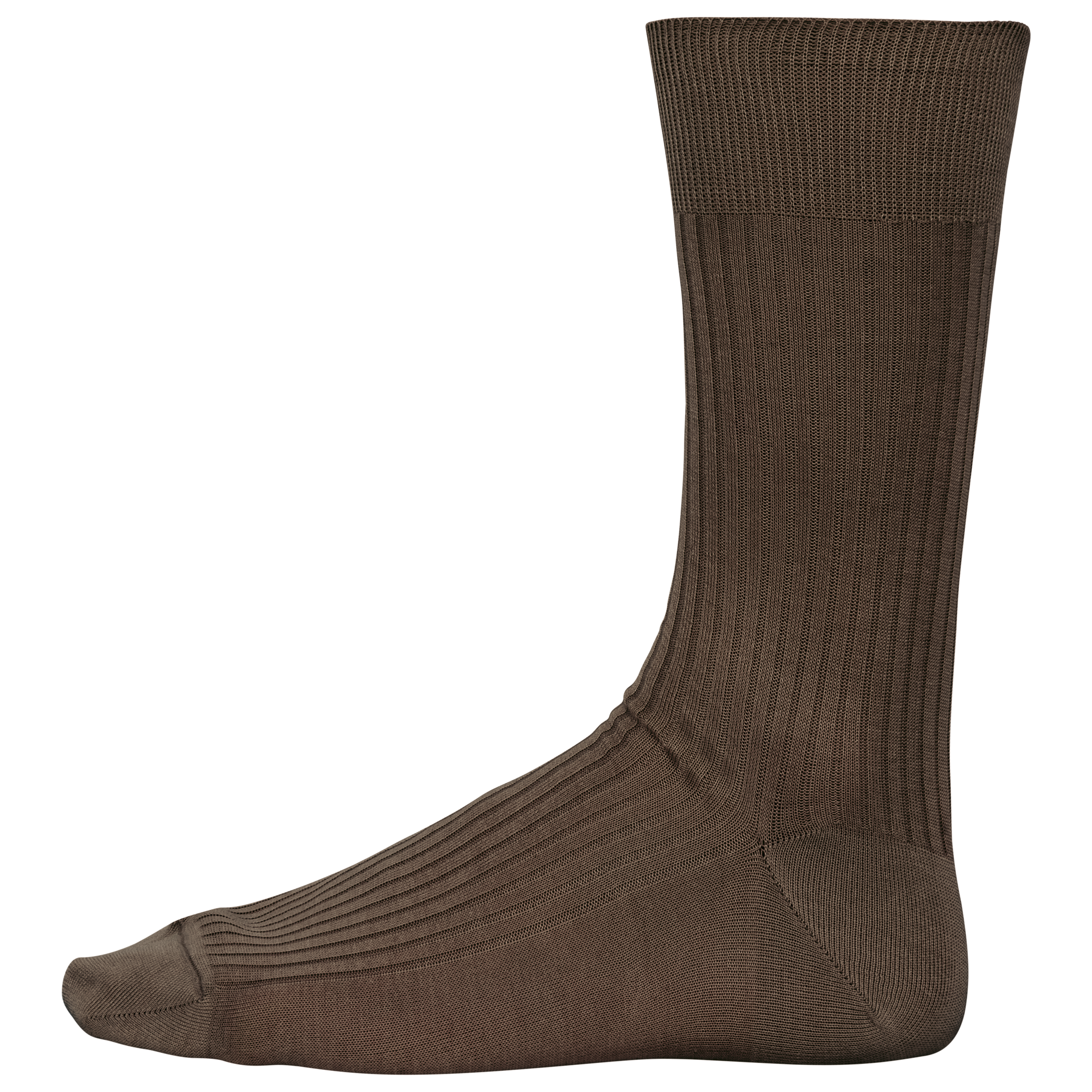4 x 2 Fil d'Écosse Herrensocken aus Baumwollripp