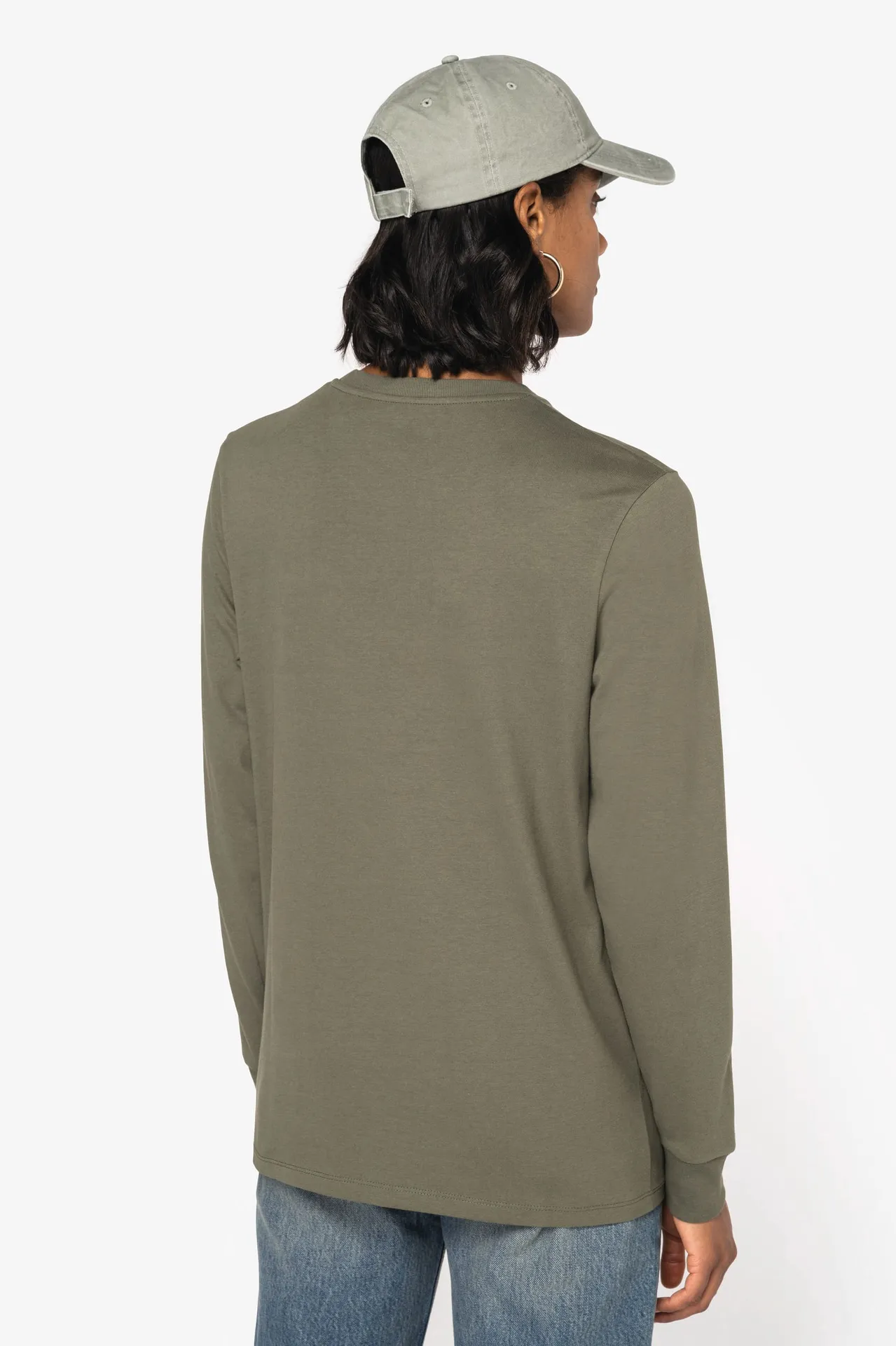 Umweltfreundliches Unisex T-Shirt mit langen Ärmeln