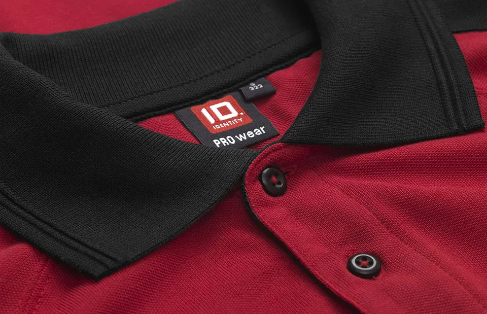 ID Pro Wear 0322 -Strapazierfähiges Polo-Shirt mit Kontrastdetails