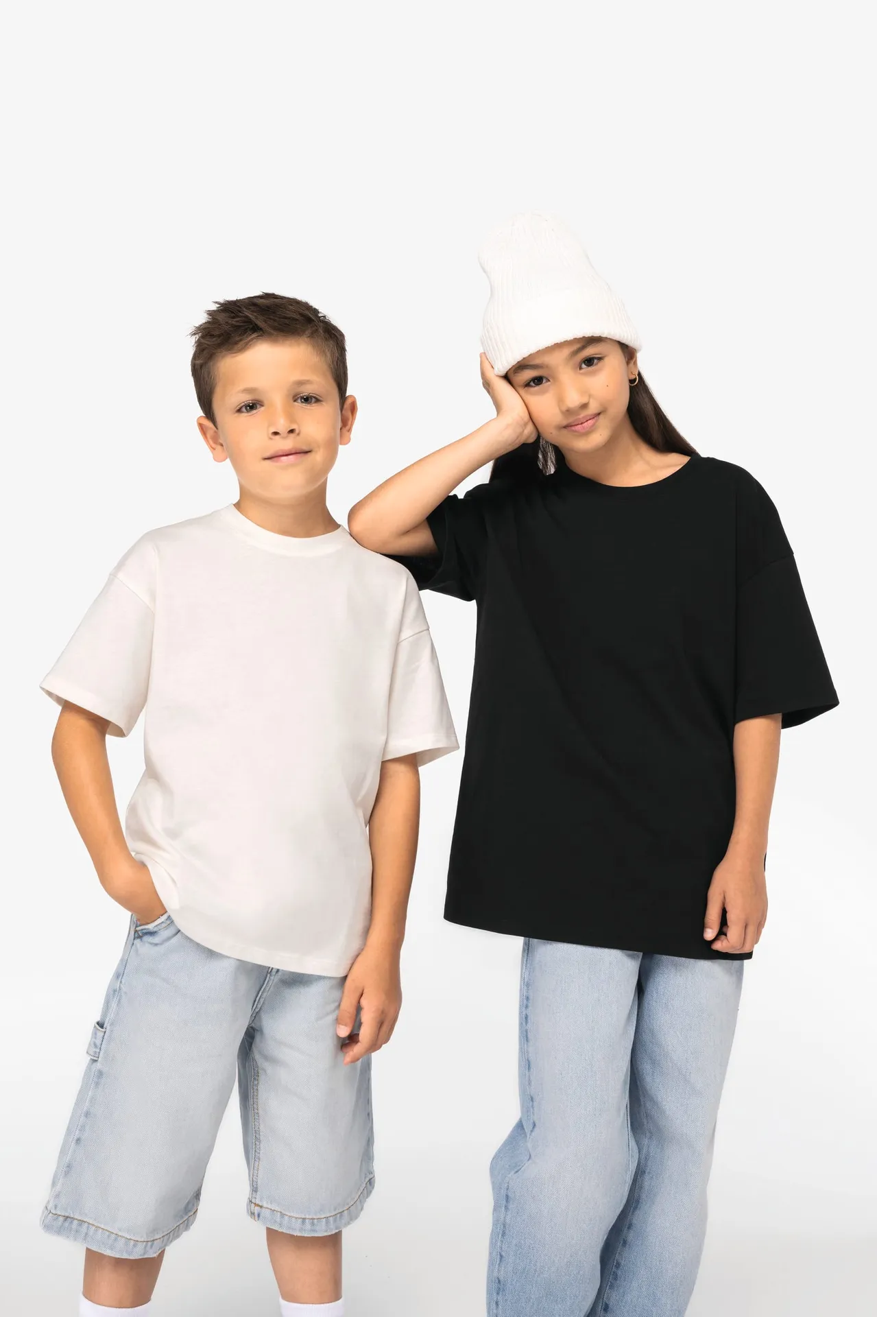 Umweltfreundliches Oversize-T-Shirt für Kinder