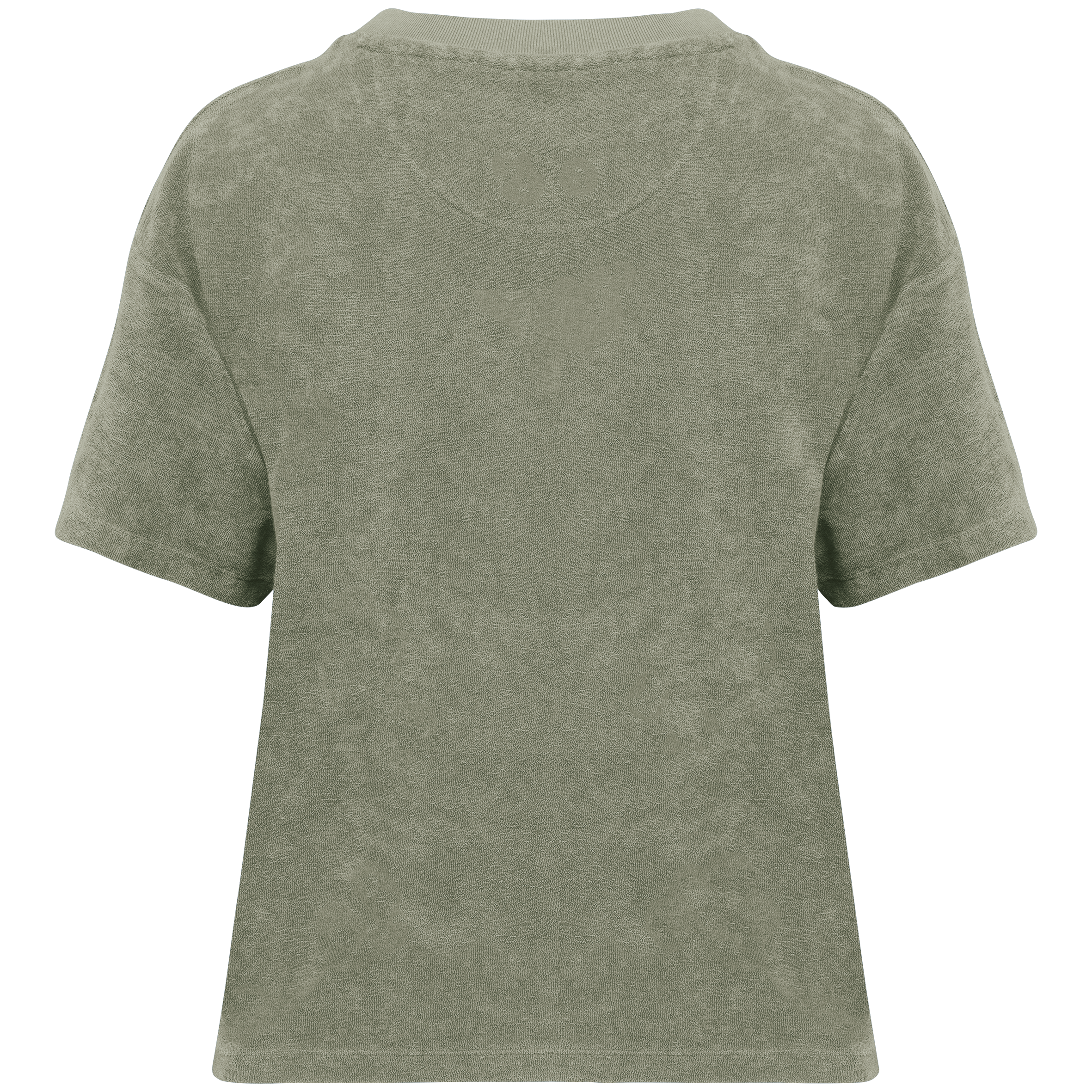 Umweltfreundliches Damen-T-Shirt aus Frottee