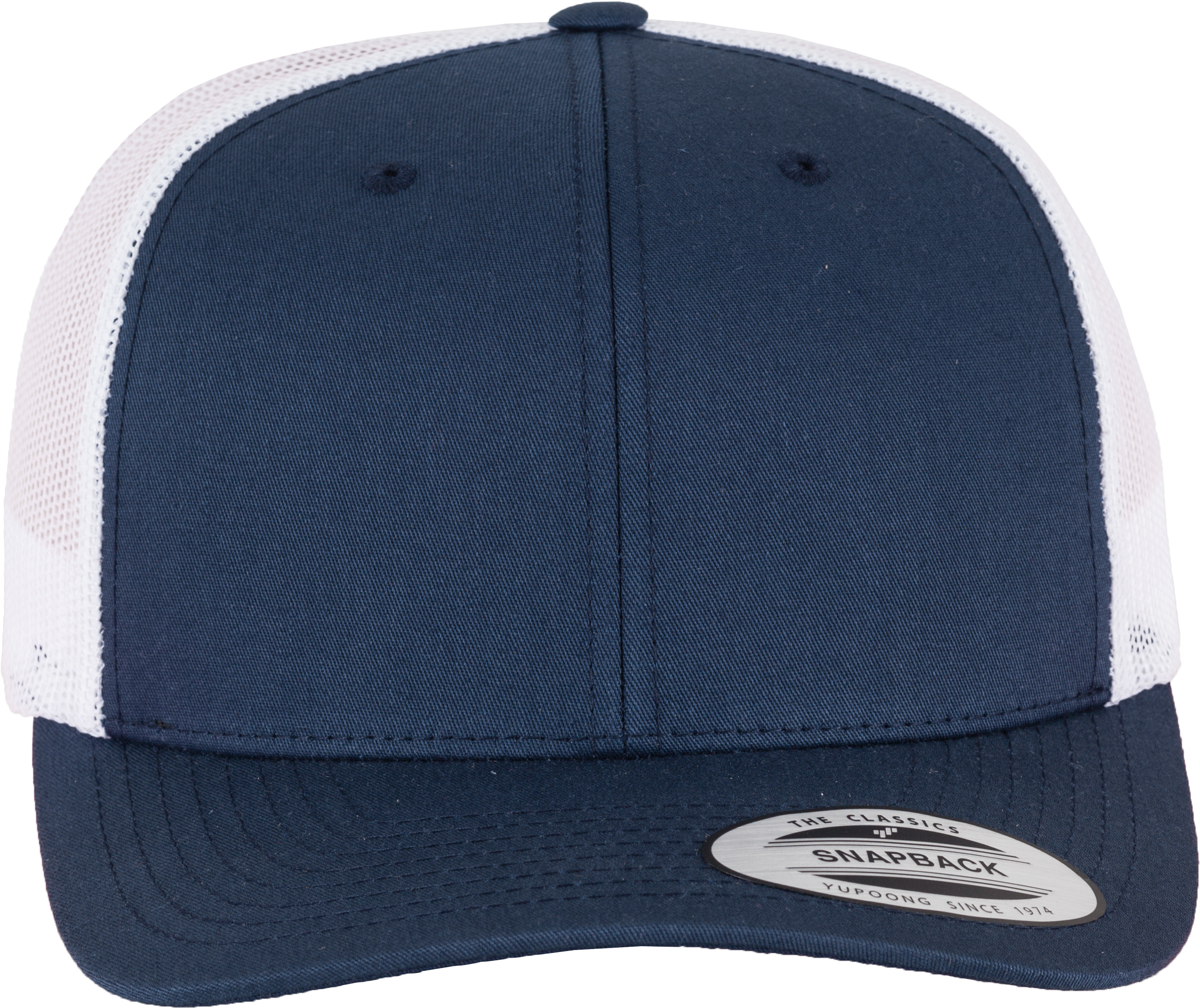 Zweifarbige Retro-Trucker-Kappe