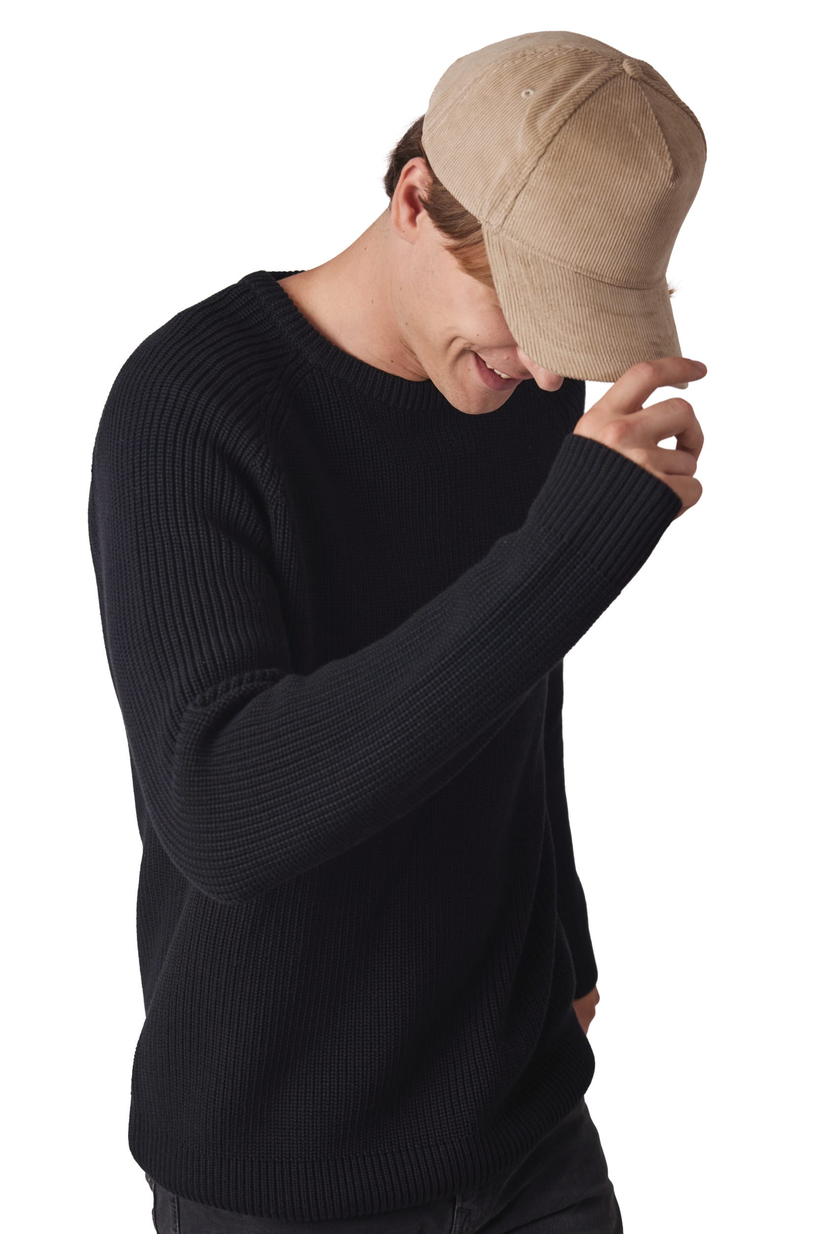 Kappe aus Samt – 5 Panels