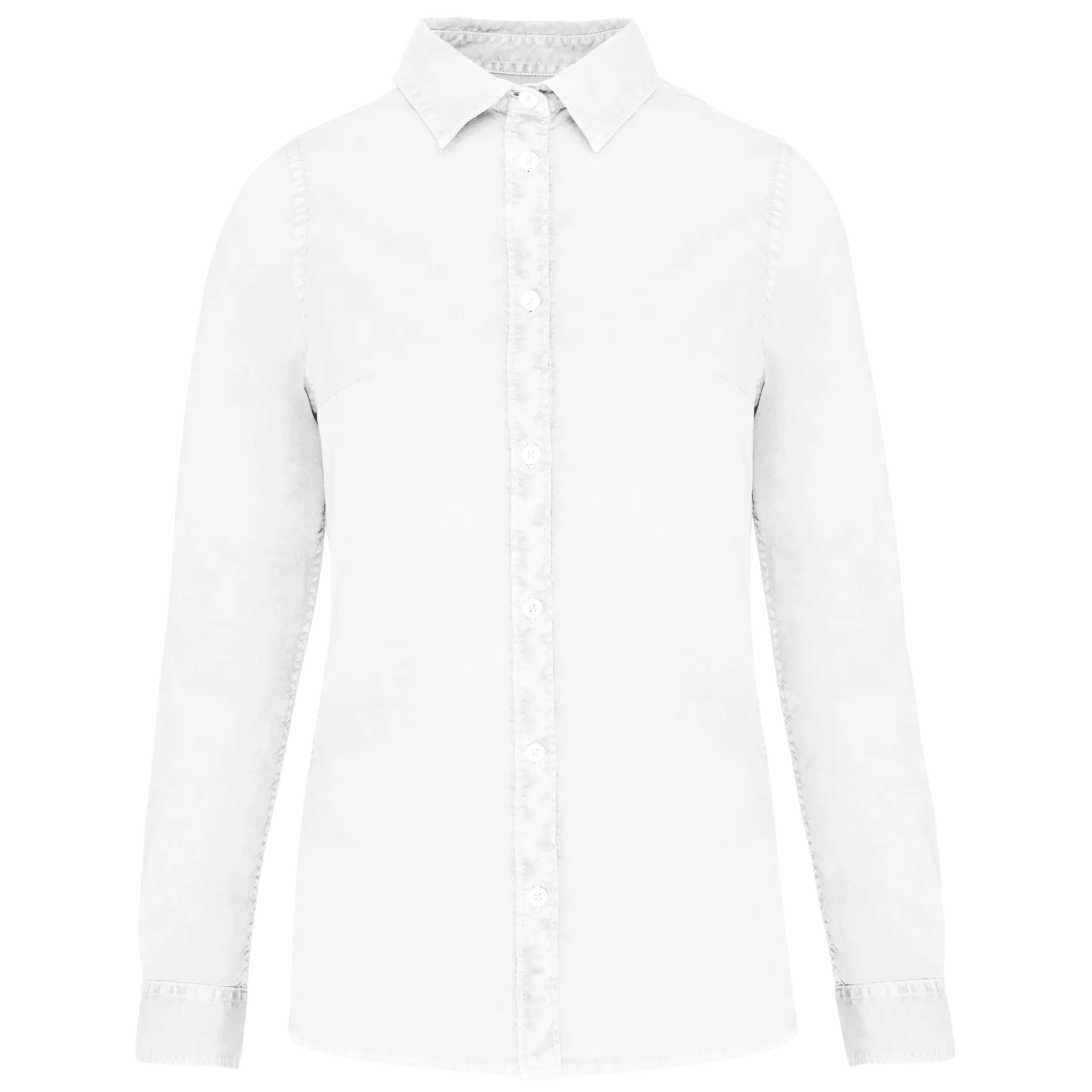 Umweltfreundliches Ausgewaschene Bluse