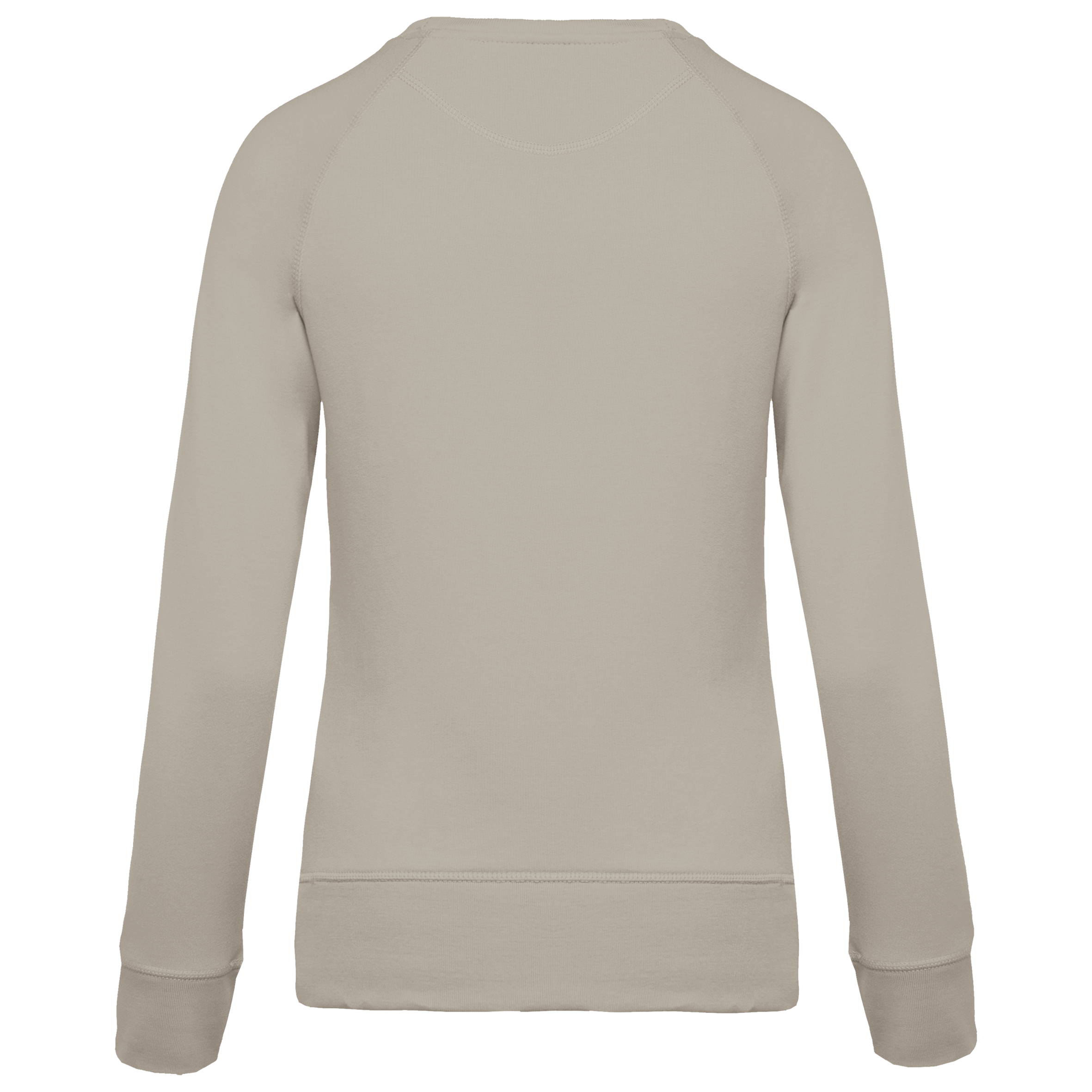 Damen Sweatshirt BIO-BAUMWOLLE Rundhalsausschnitt Raglanärmel