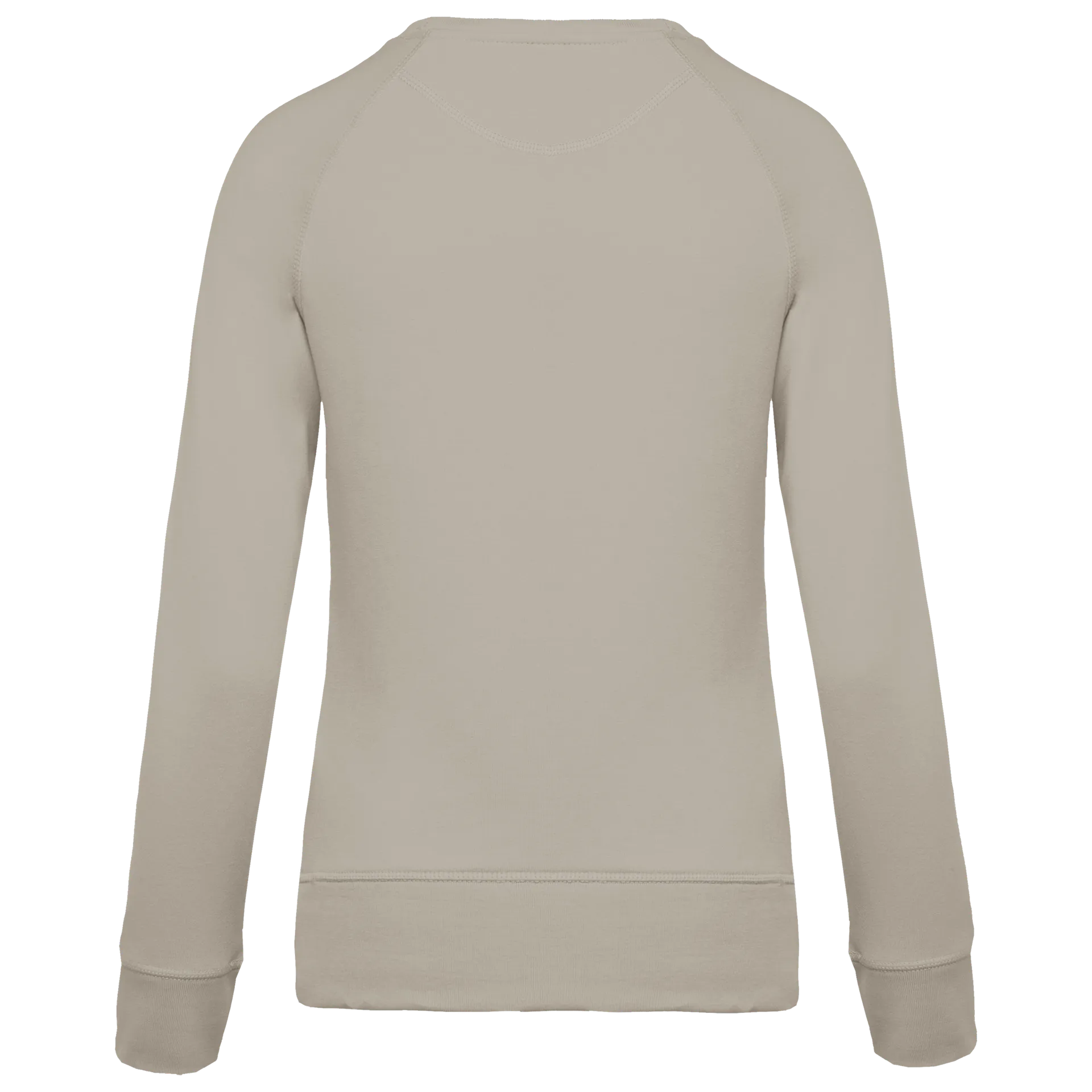 Damen Sweatshirt BIO-BAUMWOLLE Rundhalsausschnitt Raglanärmel