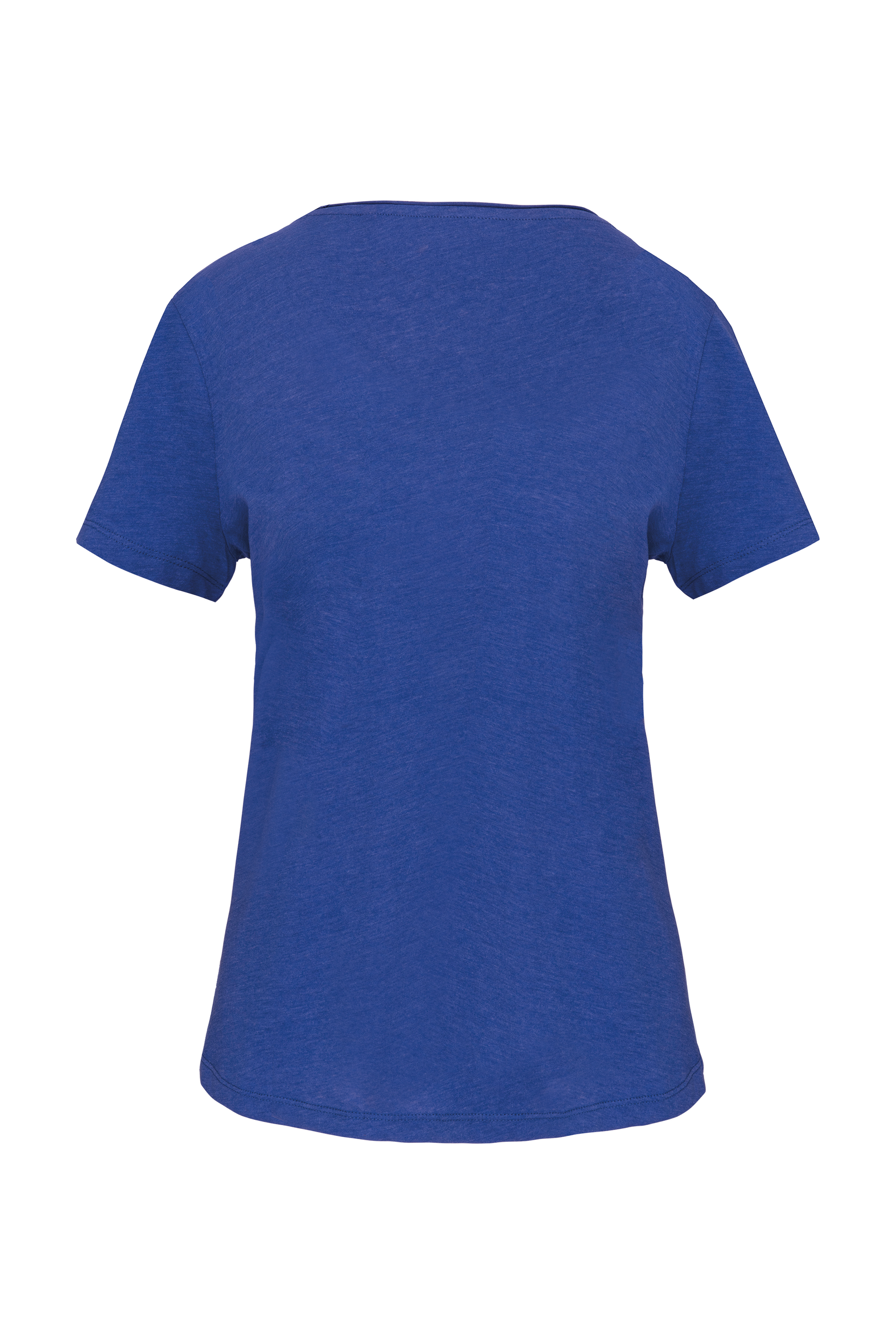 Bio-T-Shirt für Damen mit kurzen Ärmeln und ungesäumtem Halsausschnitt