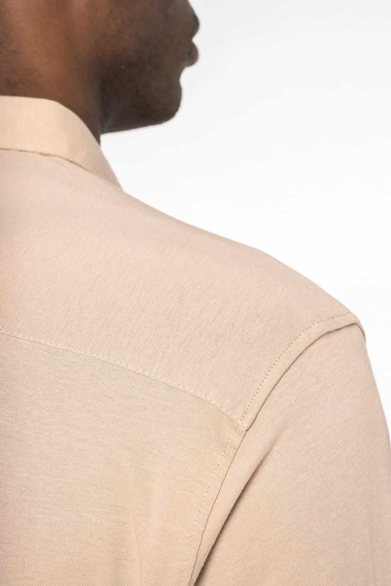 Umweltfreundliches Herrenhemd aus Jersey