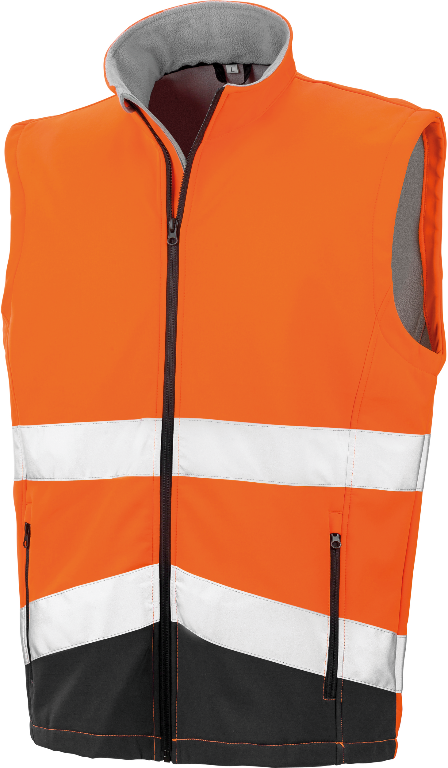 High-viz softshell jacket