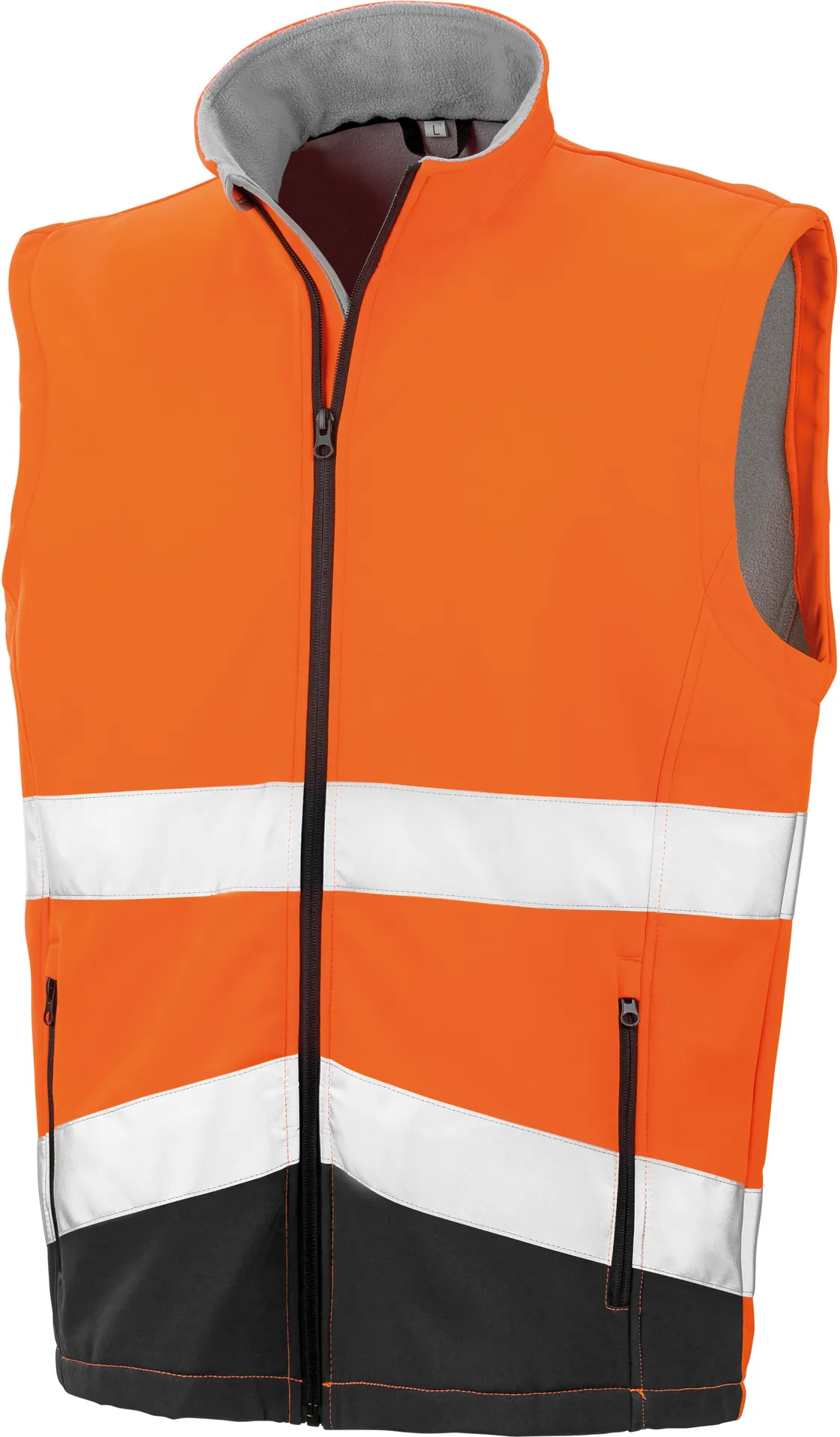 High-viz softshell jacket