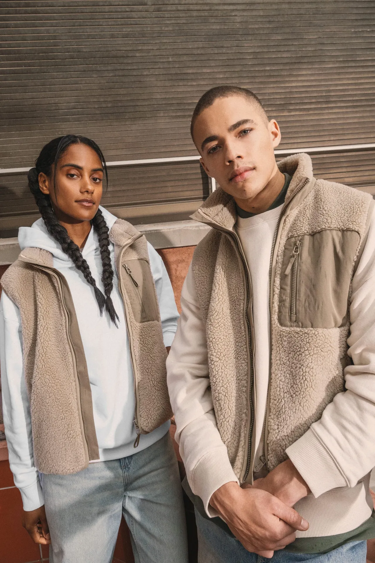 Umweltfreundlicher Unisex Sherpa-Bodywarmer