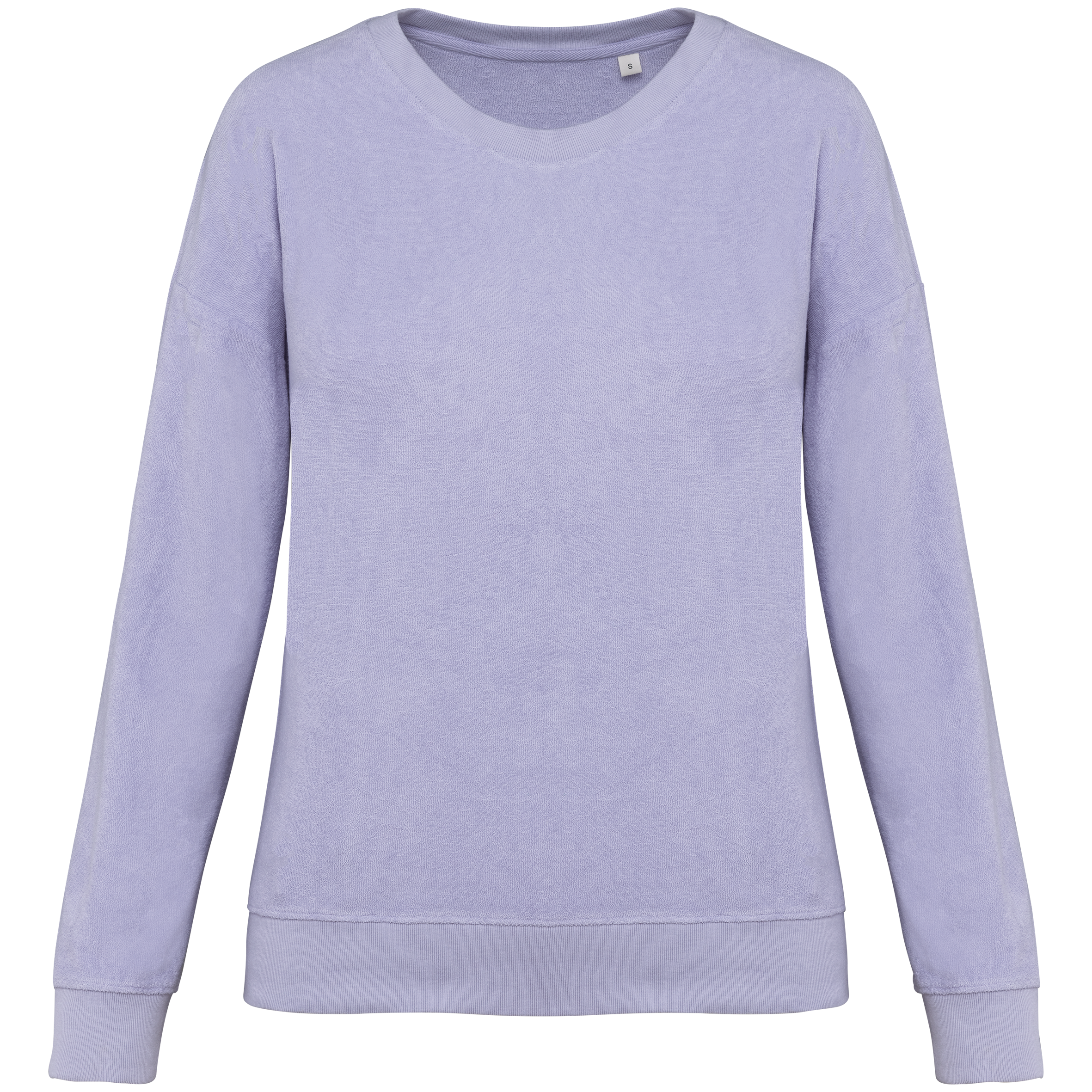 Umweltfreundliches Damen-Sweatshirt aus Frottee