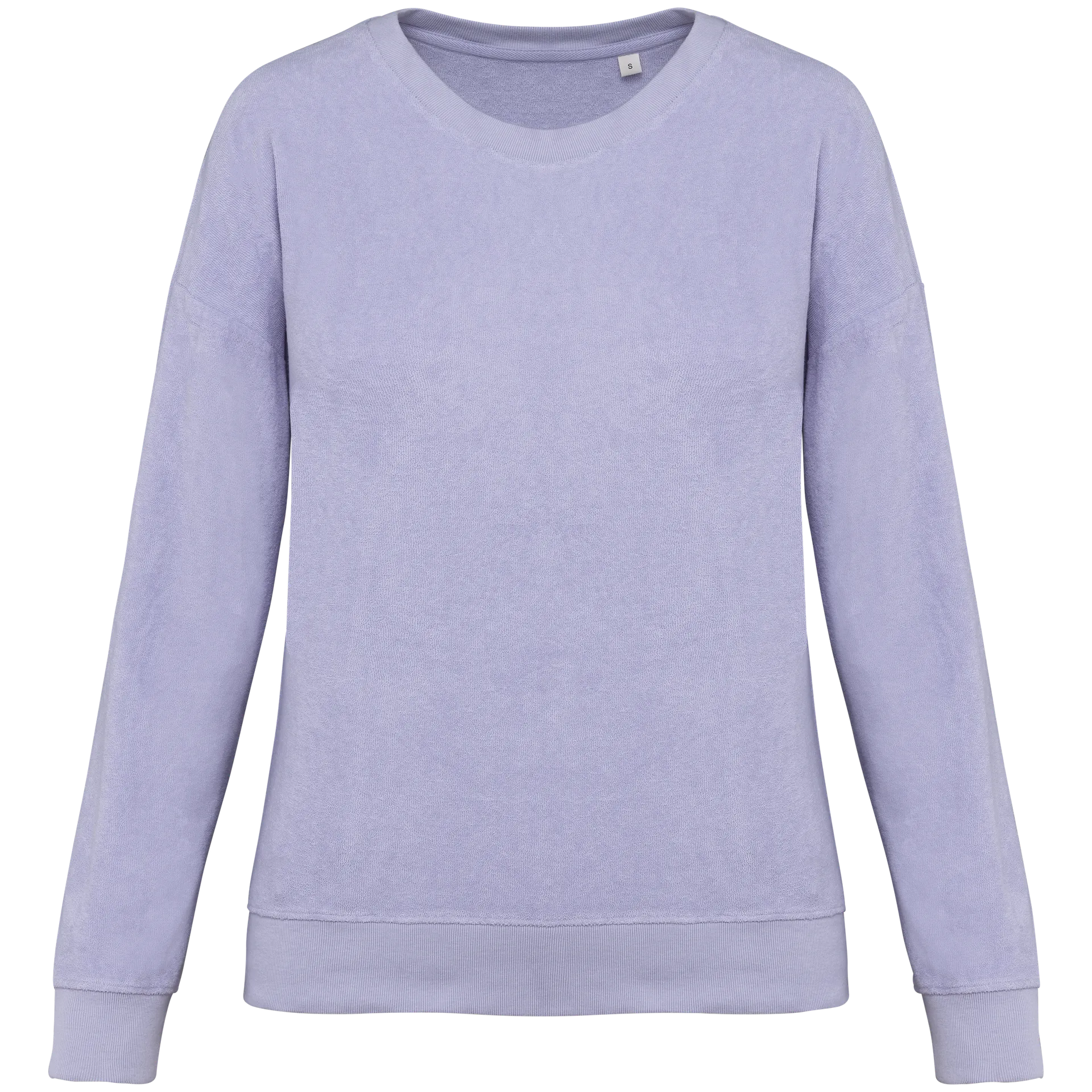 Umweltfreundliches Damen-Sweatshirt aus Frottee