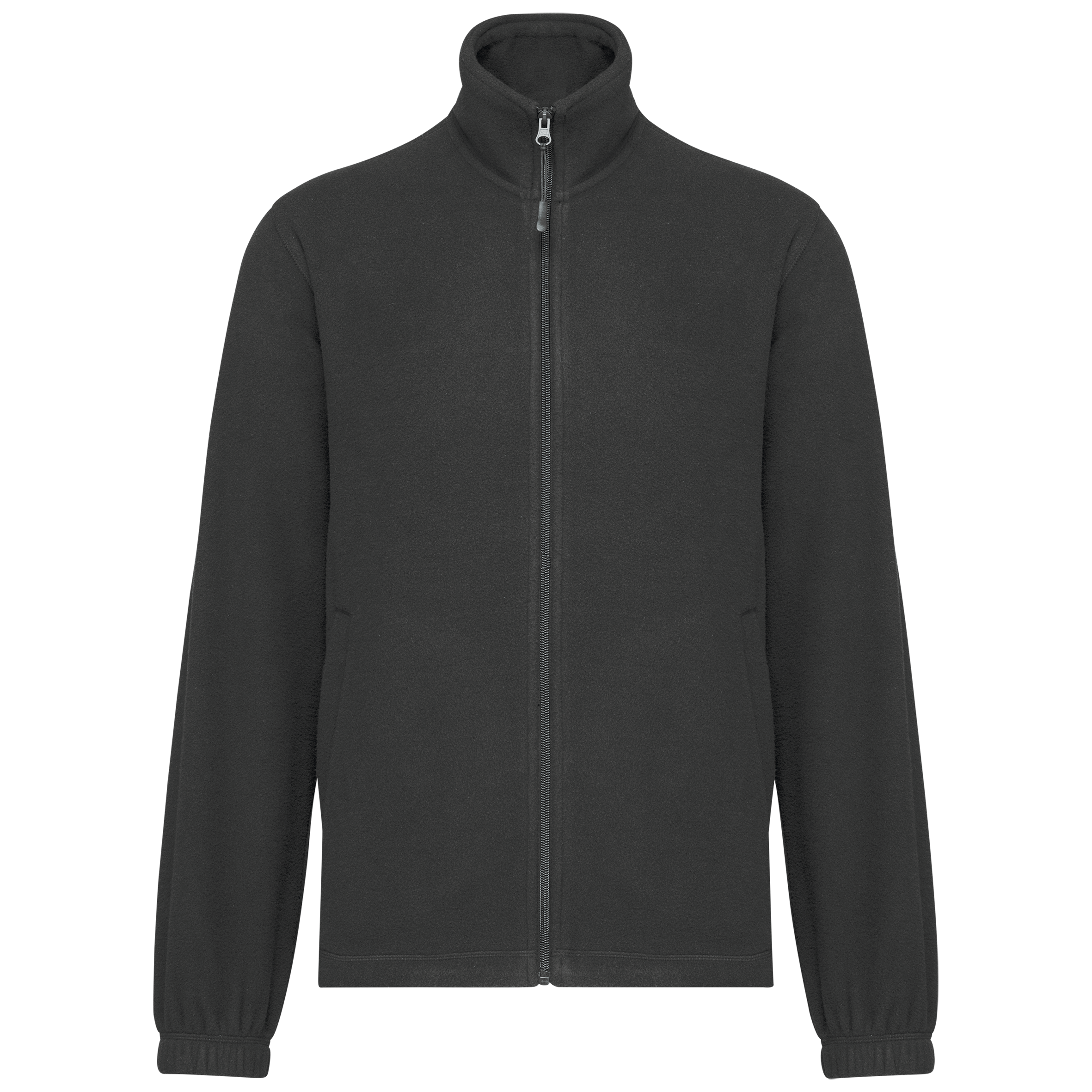 Verstellbare Fleecejacke mit elastischen Ärmelbündchen