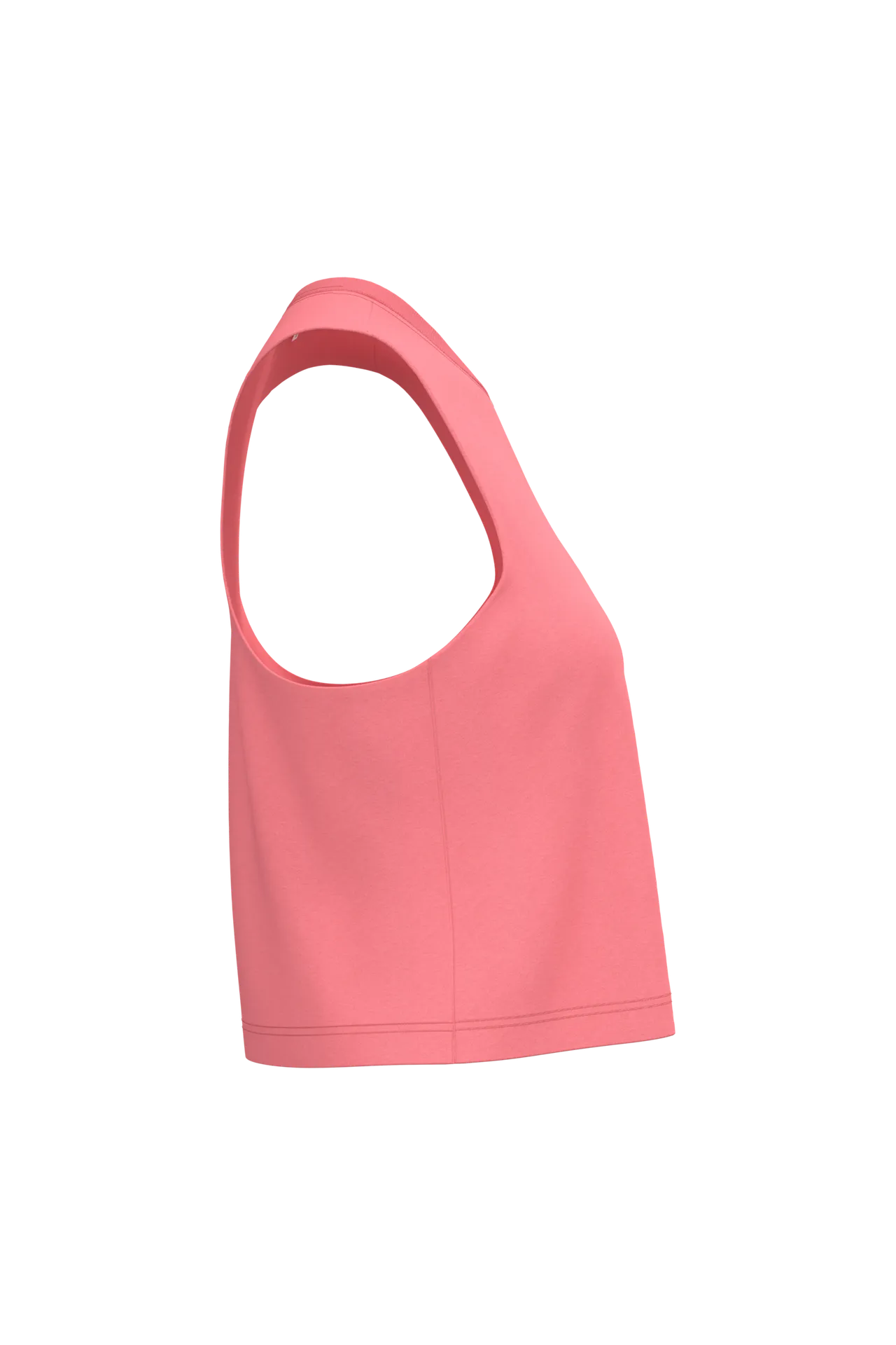 Damen Triblend Crop-Top