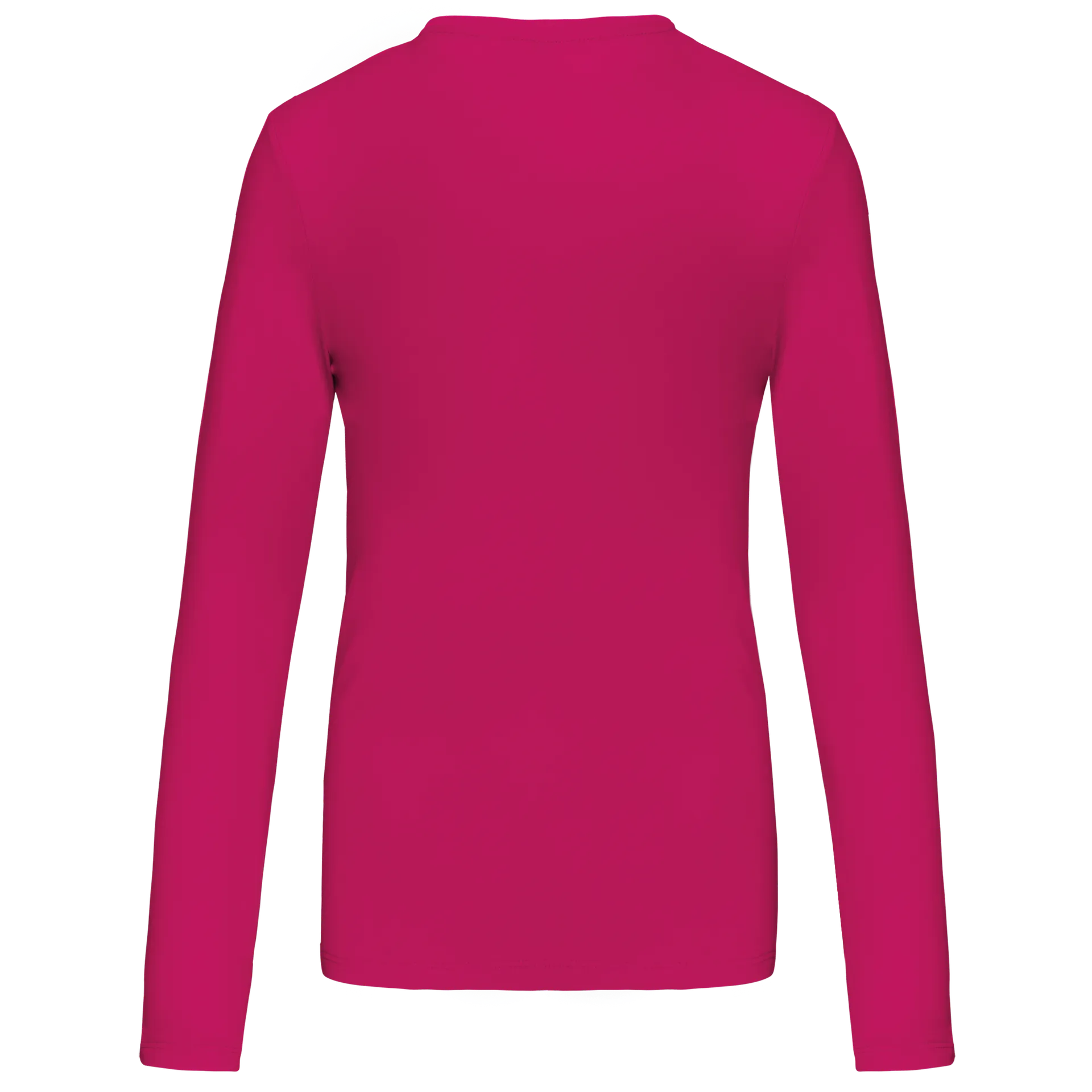 Damen-Langarmshirt mit Rundhalsausschnitt