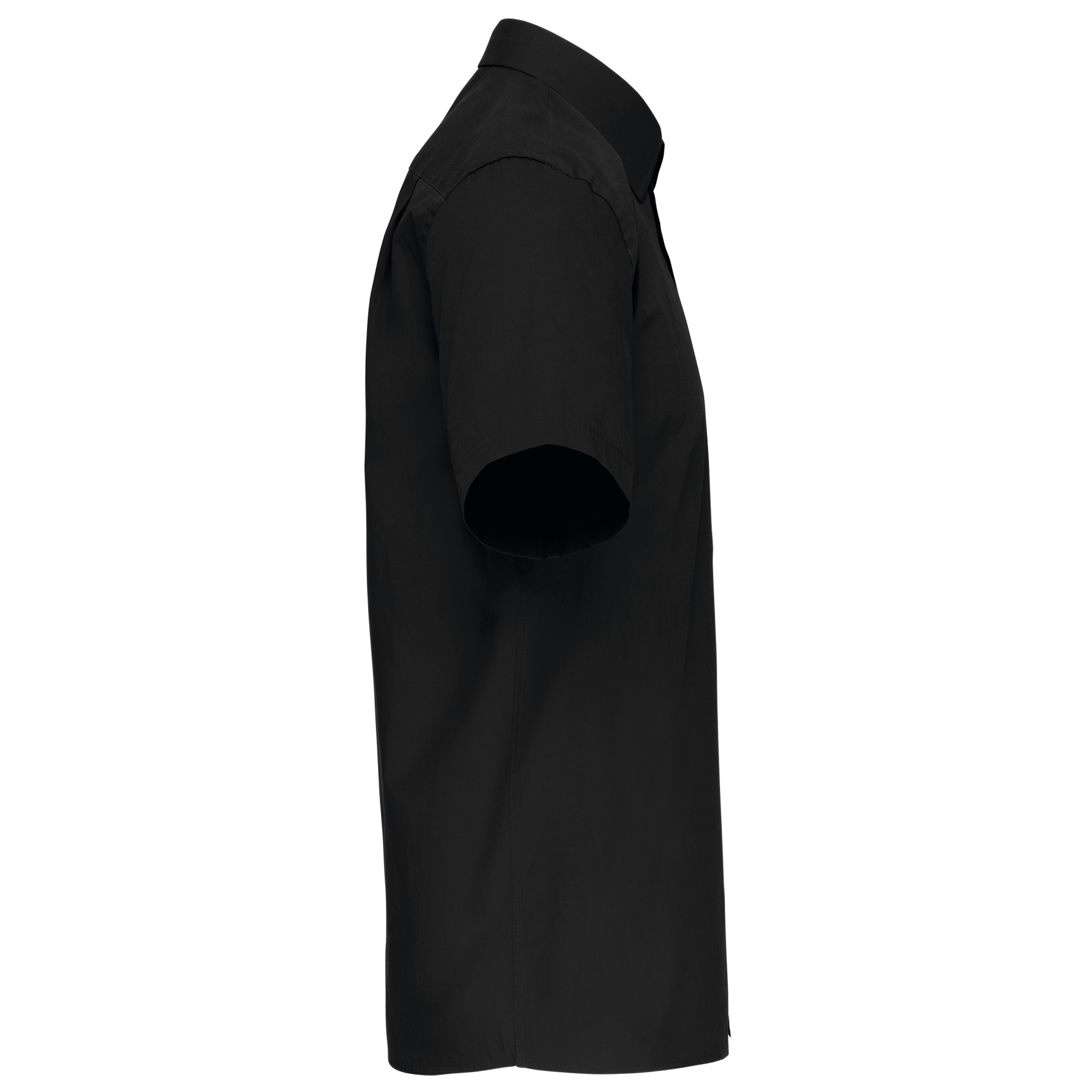 Herren Popelinehemd Kurzarm