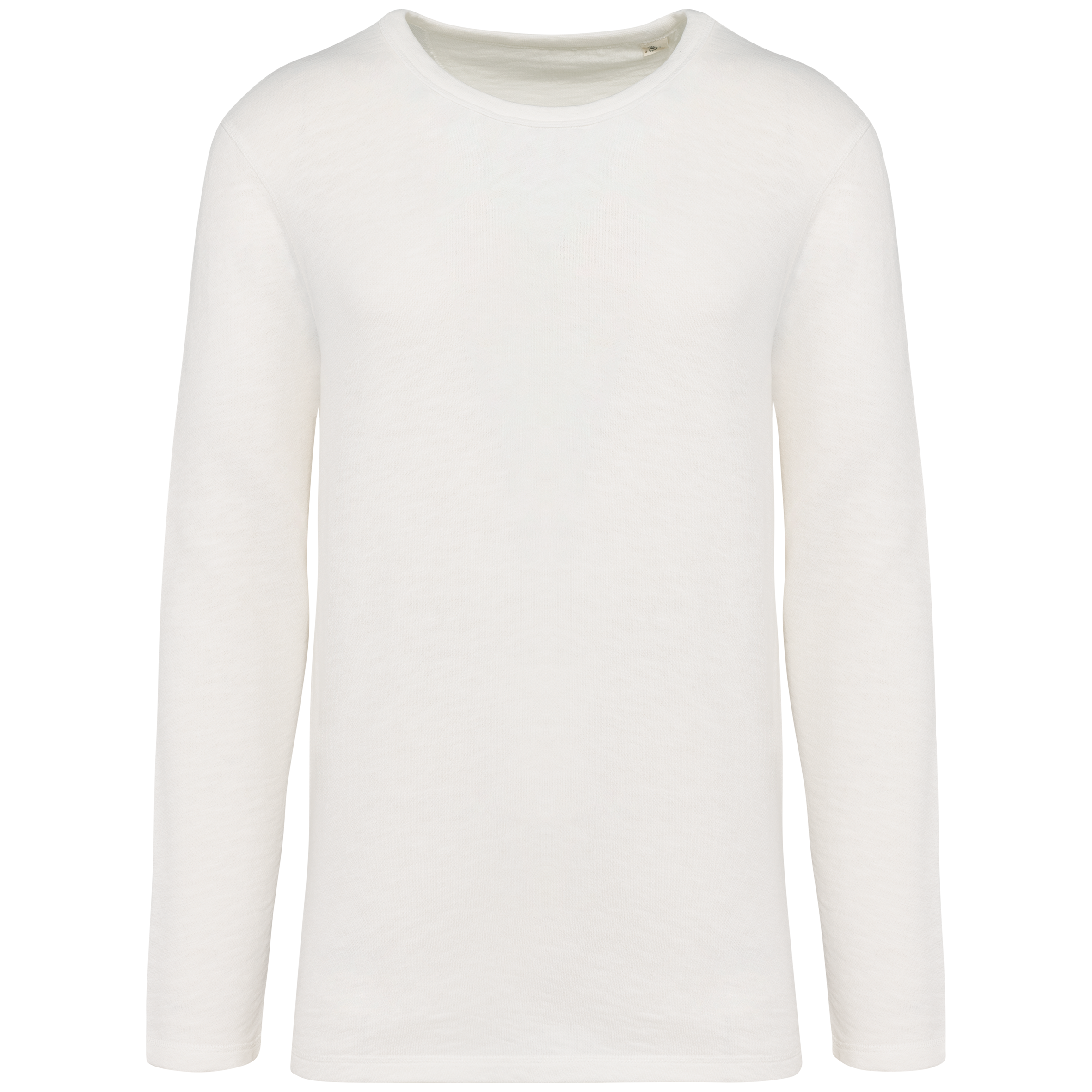 Ausgewaschenes umweltfreundliches Unisex Sweatshirt mit Rundhalsausschnitt aus French Terry