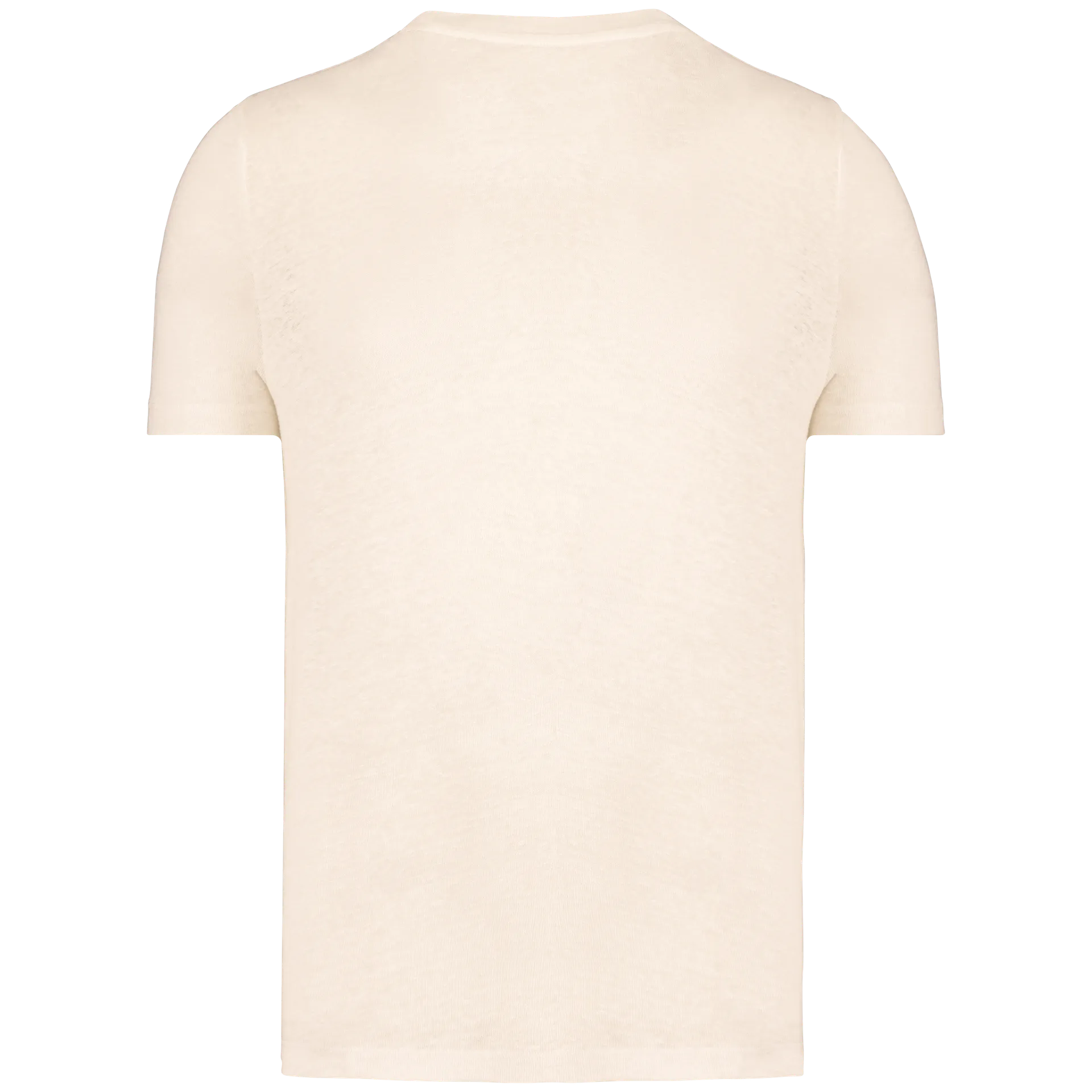 Herren-T-Shirt aus Leinen mit Rundhalsausschnitt