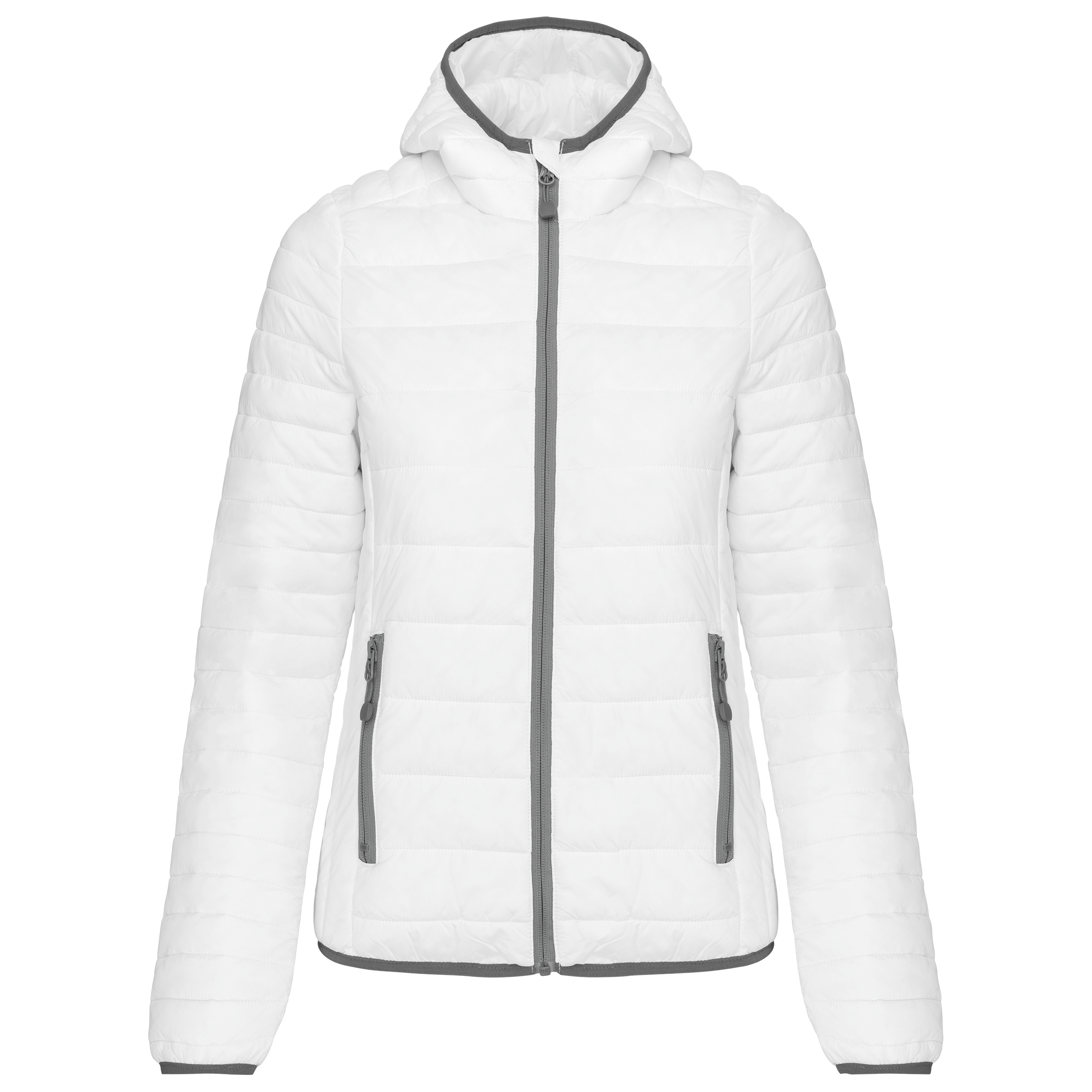 Leichte Damen-Steppjacke mit Kapuze