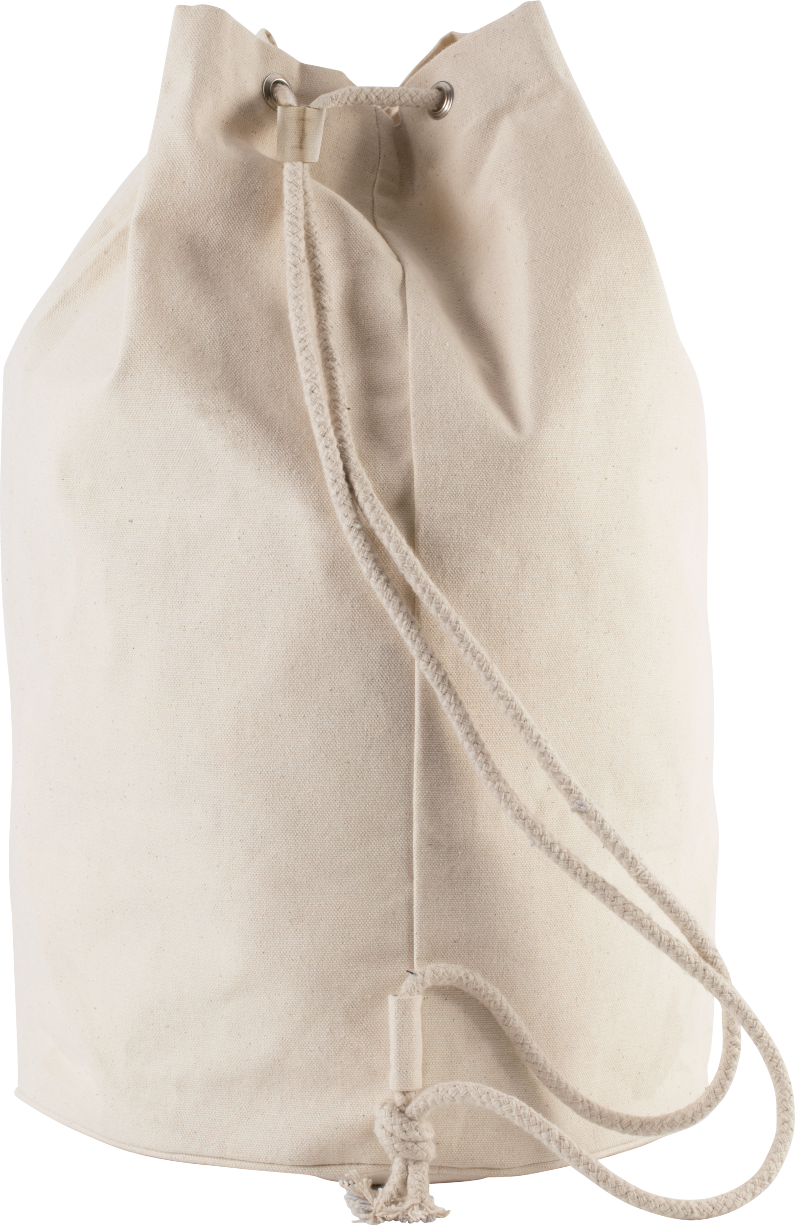 Seesack aus Baumwolle. Mit Kordelzug