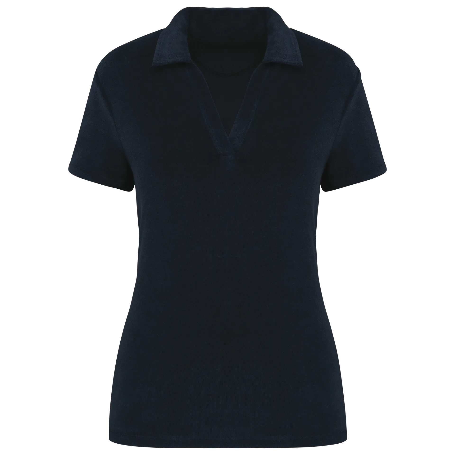 Umweltfreundliches Damen-Polohemd aus Frottee