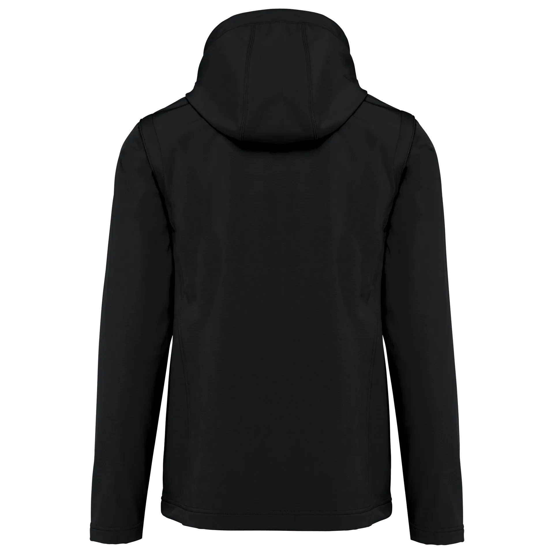 3-lagige Unisex-Softshell-Jacke mit Kapuze und abnehmbaren Ärmeln