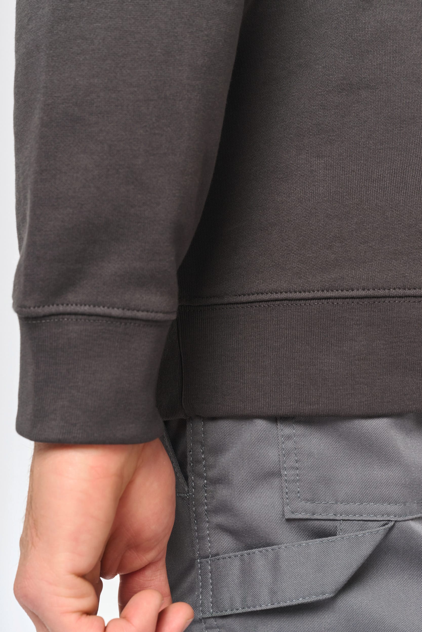 Sweatshirt mit Rundhalsausschnitt