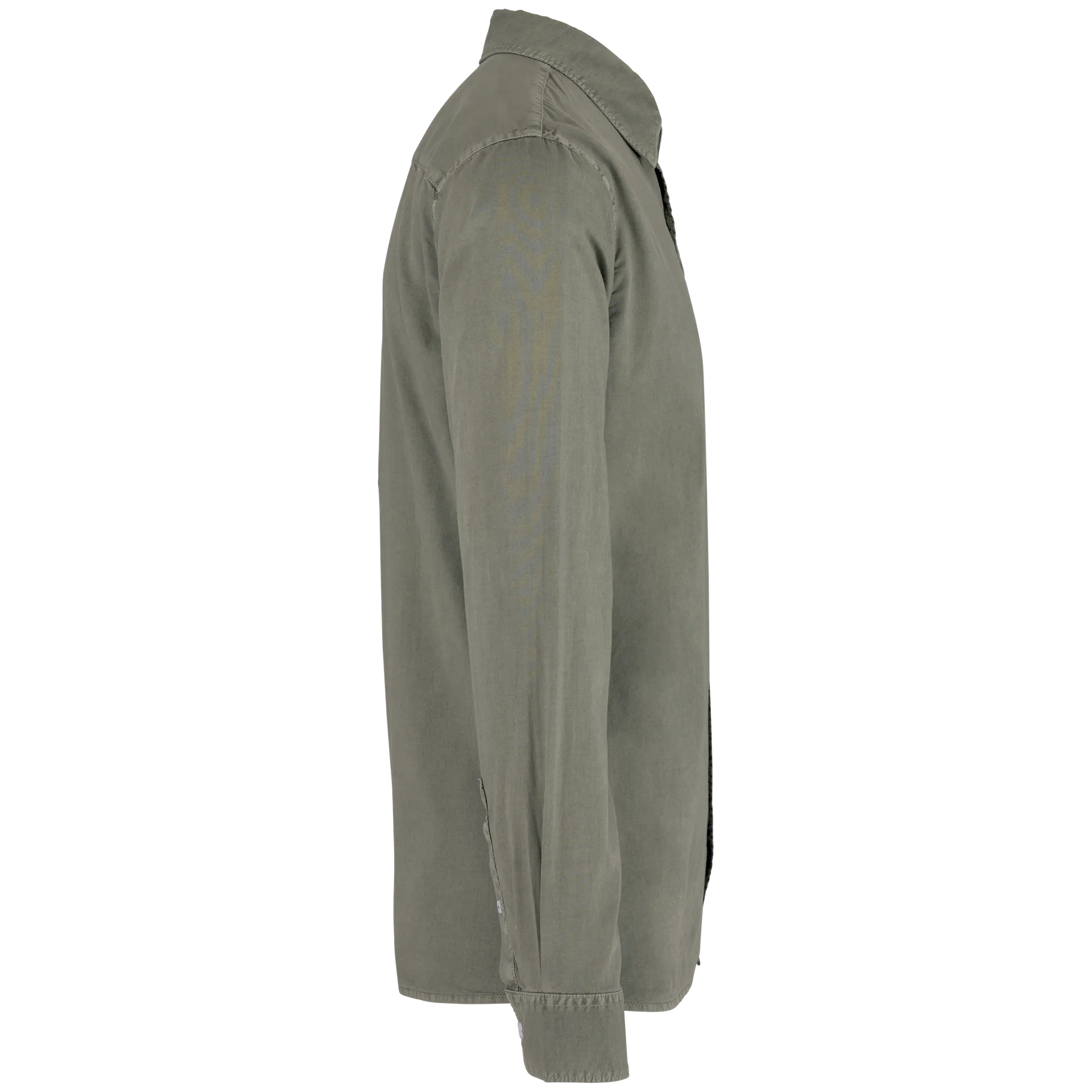 Umweltfreundliches ausgewaschenes Herrenhemd