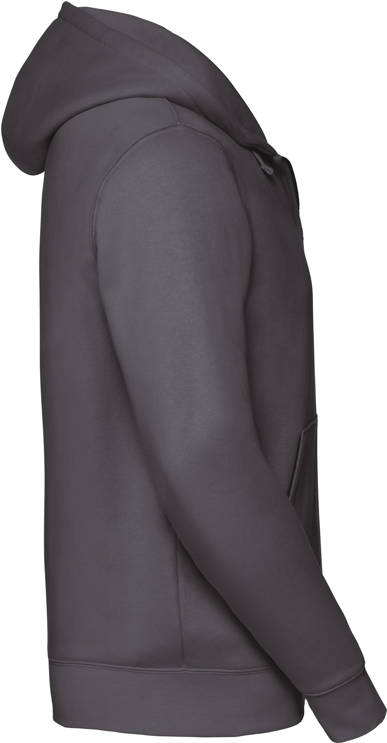 Kapuzen-Sweatshirt mit Reißverschluss mit Logo Druck inkl Kopie