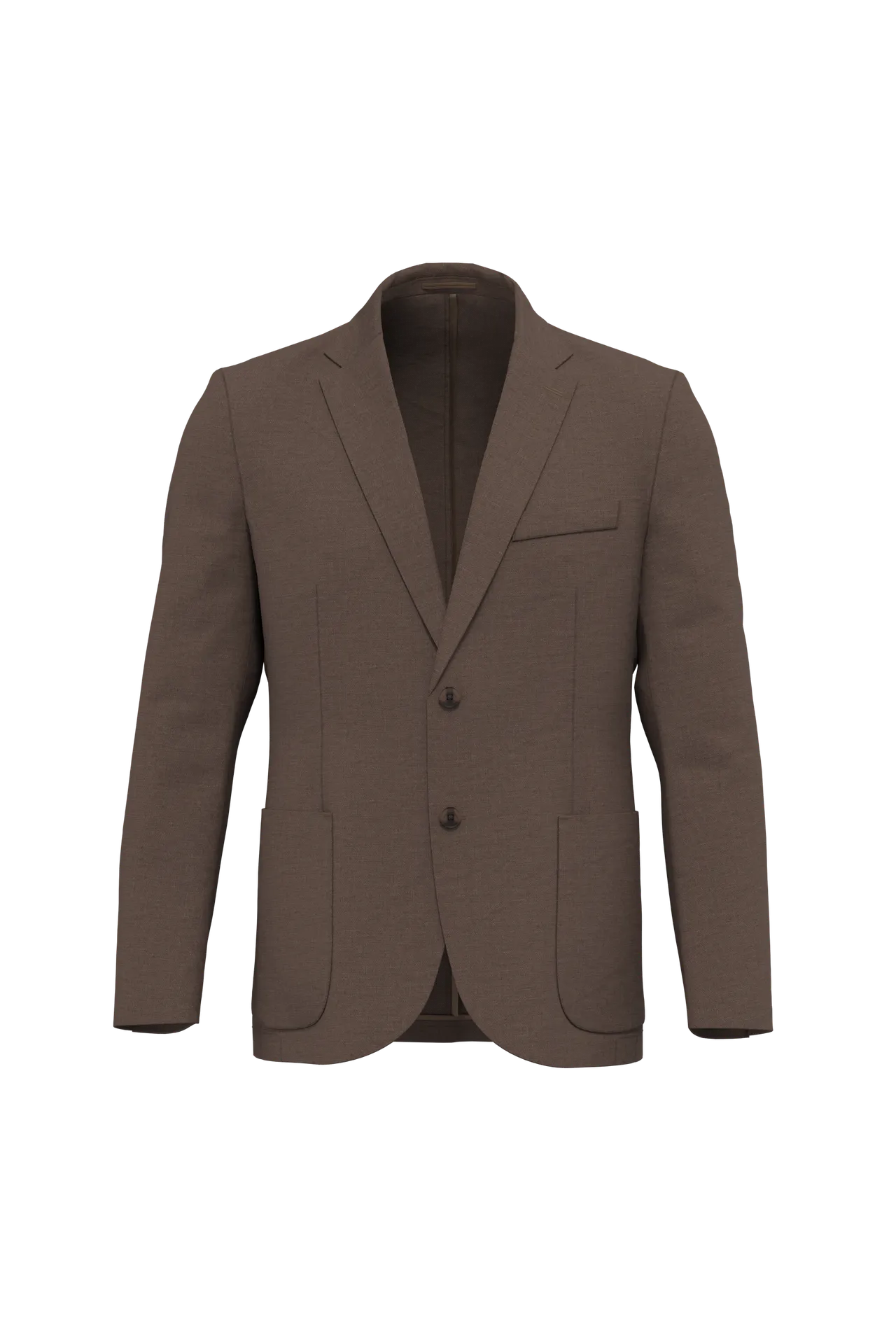 Herren-Blazer aus verwaschenem Leinen