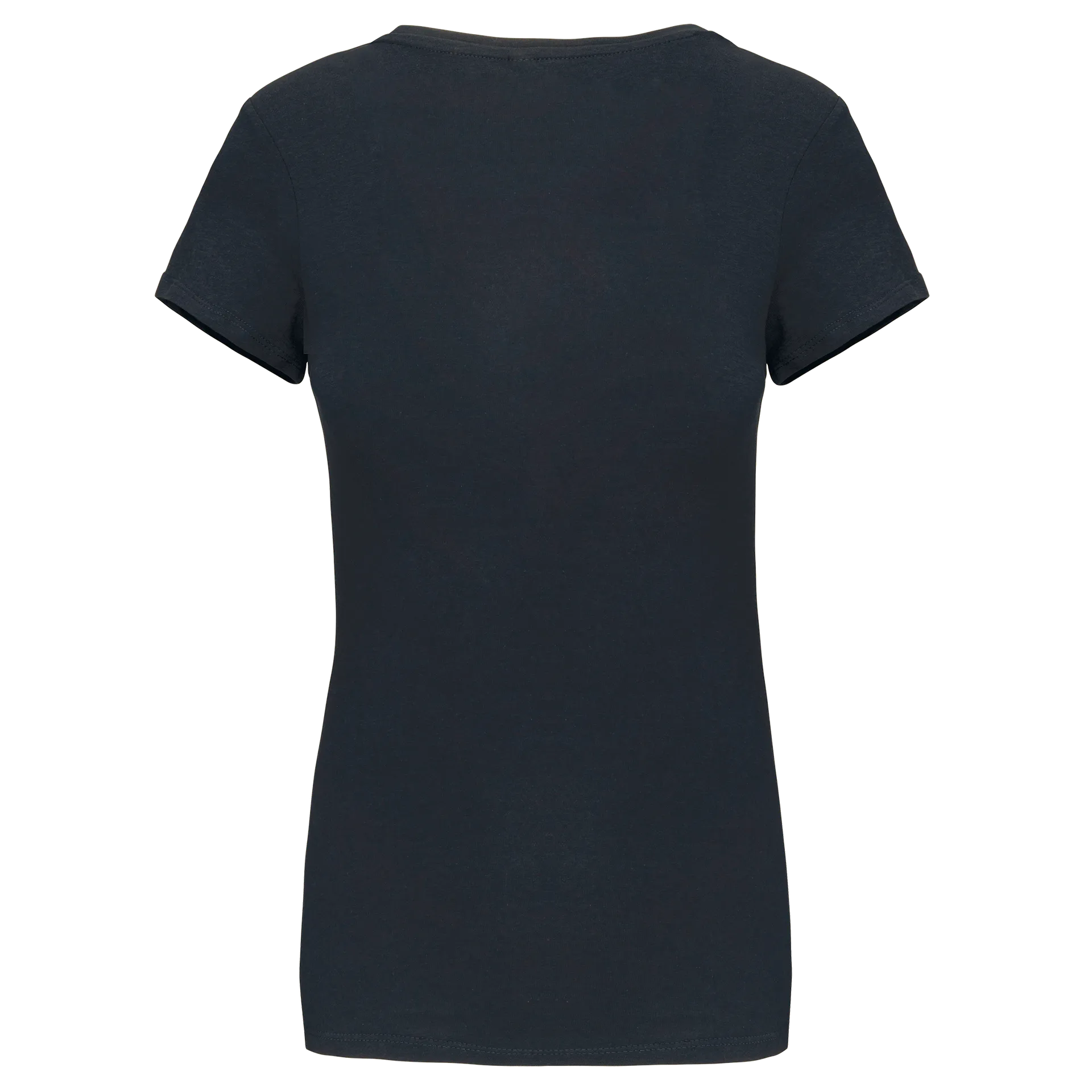 Kurzarm-Damen-T-Shirt mit Rundhalsausschnitt