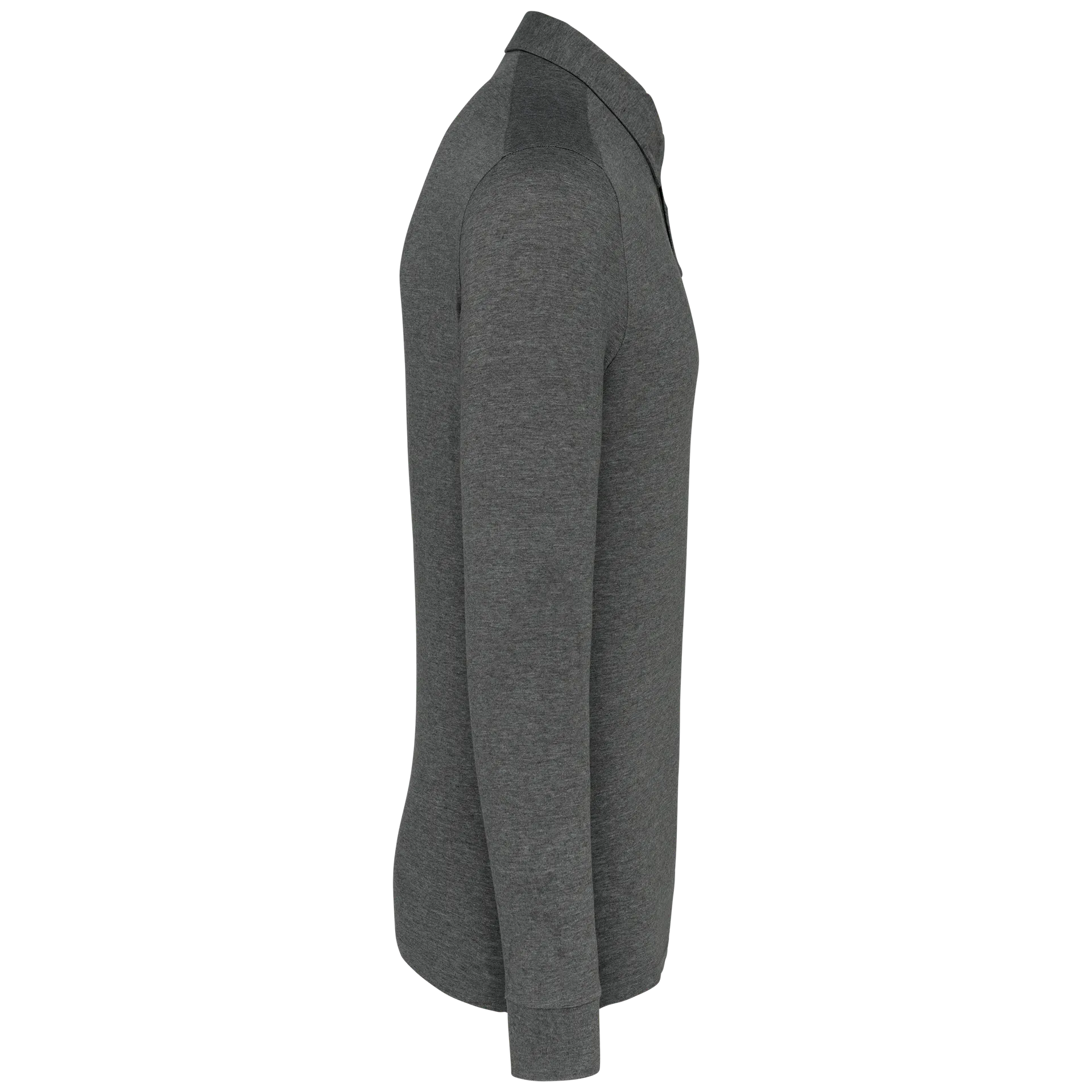 Langarm-Polohemd für Herren aus Jersey