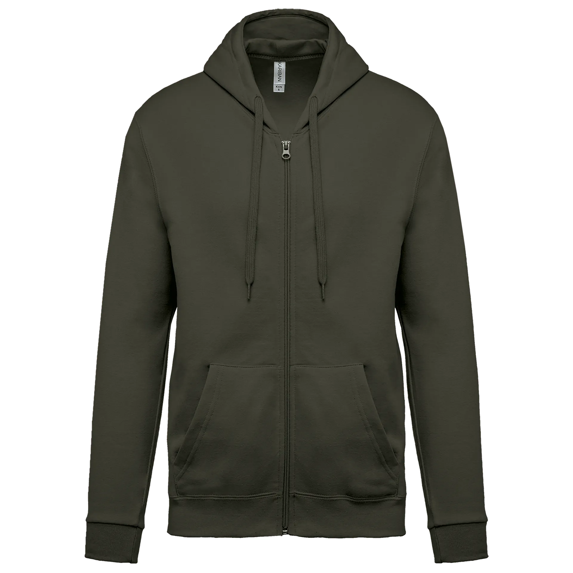 Kapuzen-sweatshirt mit Reißverschluss