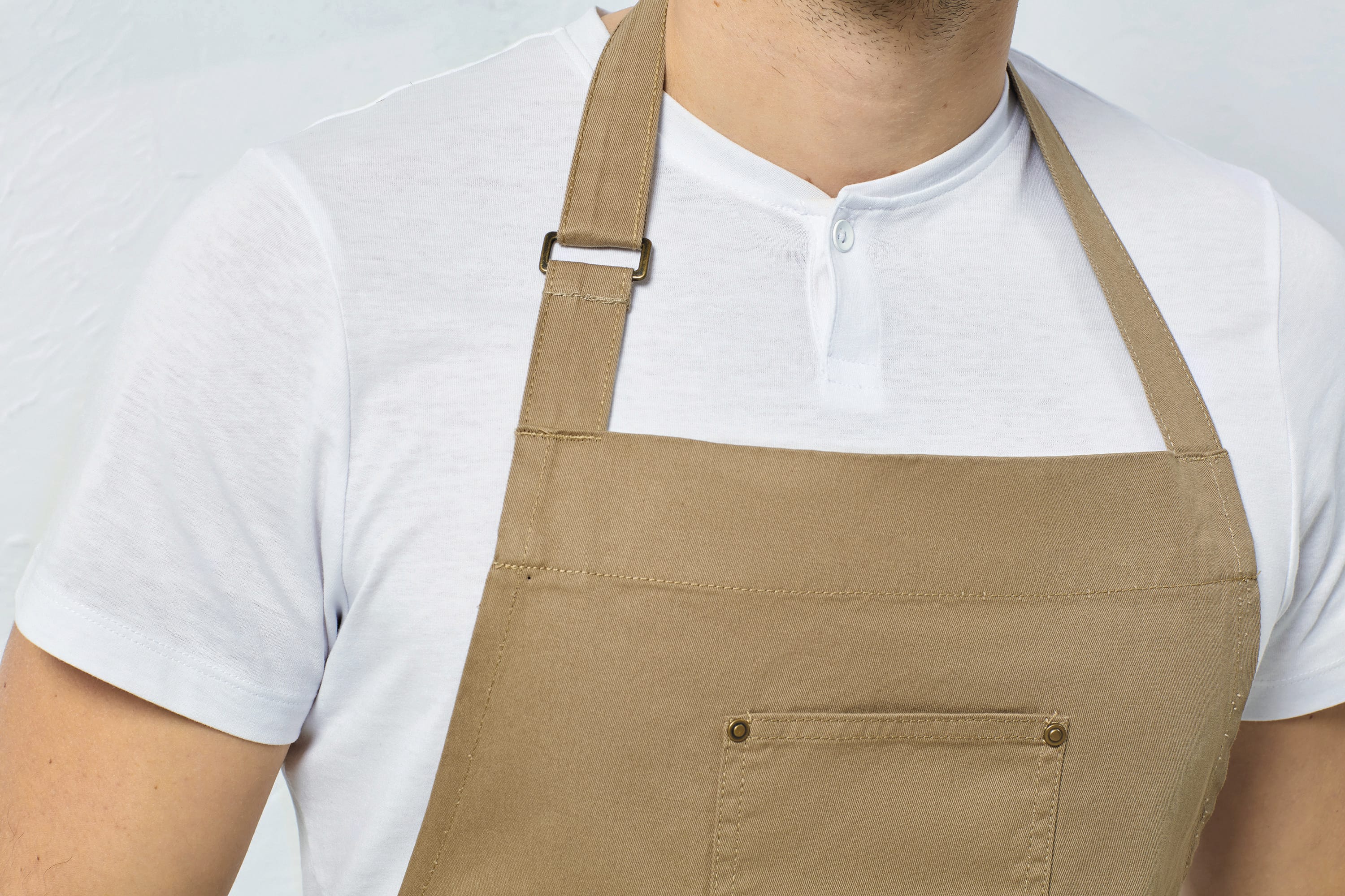 Chino - Cotton bib apron