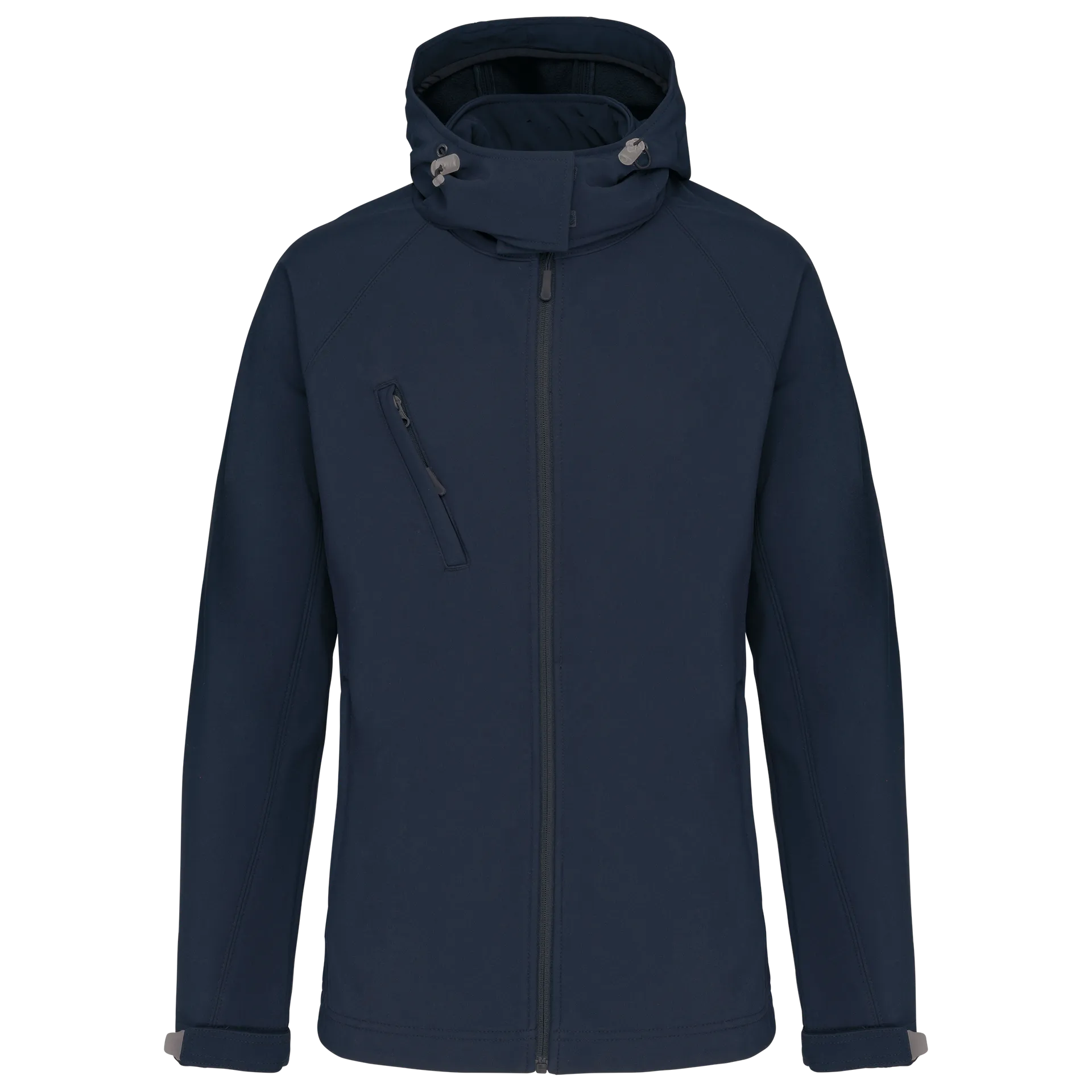 Damen Softshell-Jacke mit Abnehmbare Kapuze