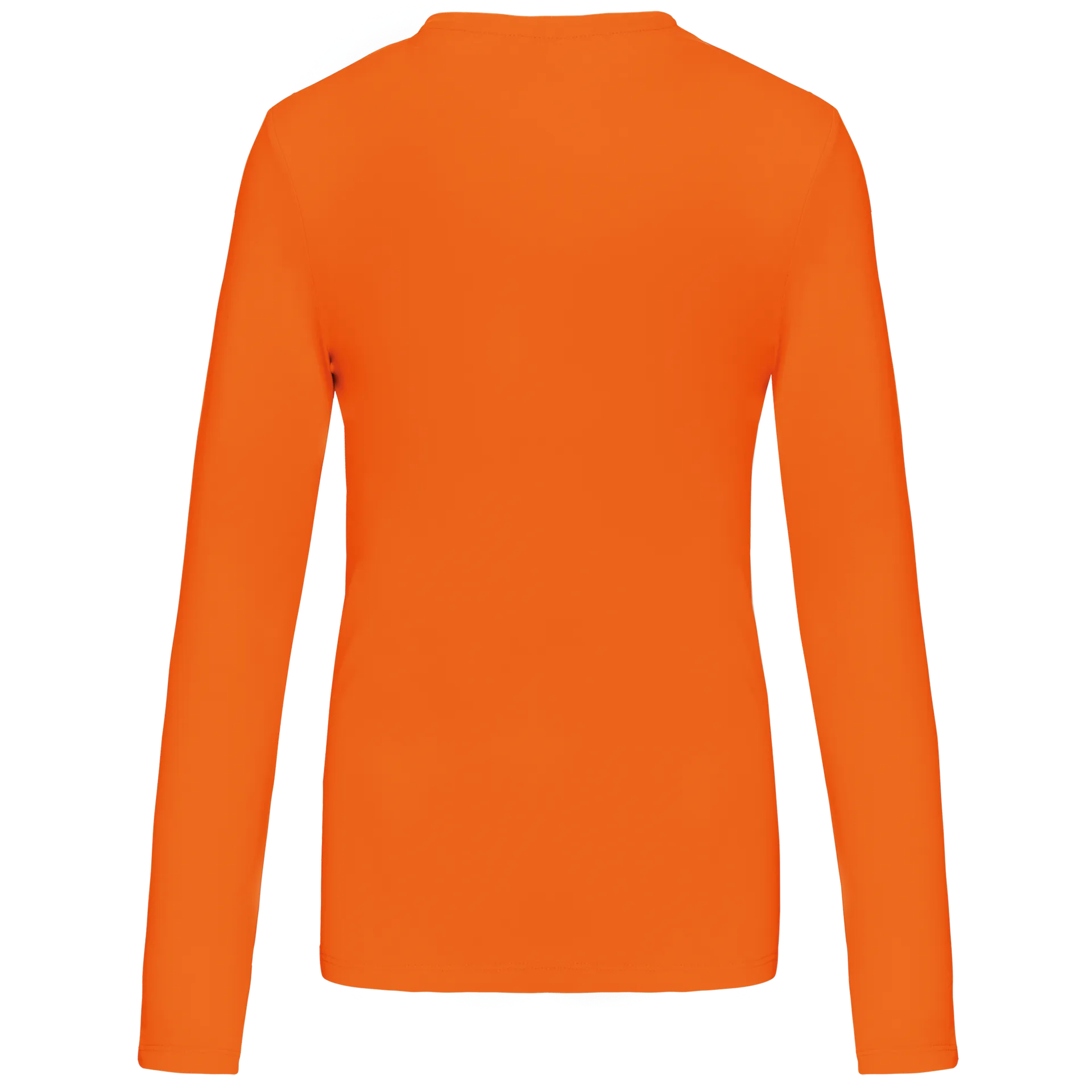 Damen-Langarmshirt mit V-Ausschnitt
