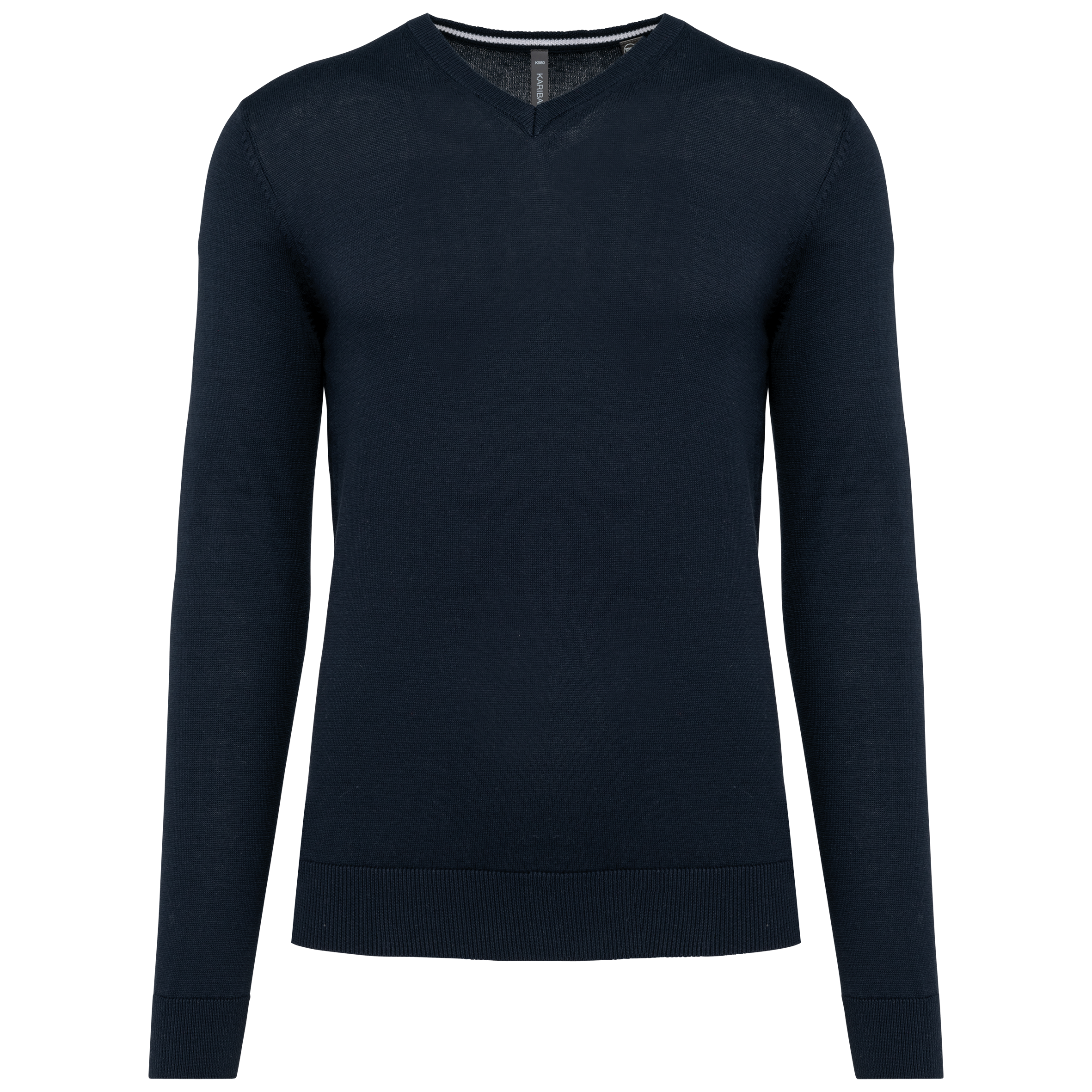 Umweltfreundlicher Herrenpullover mit V-Ausschnitt