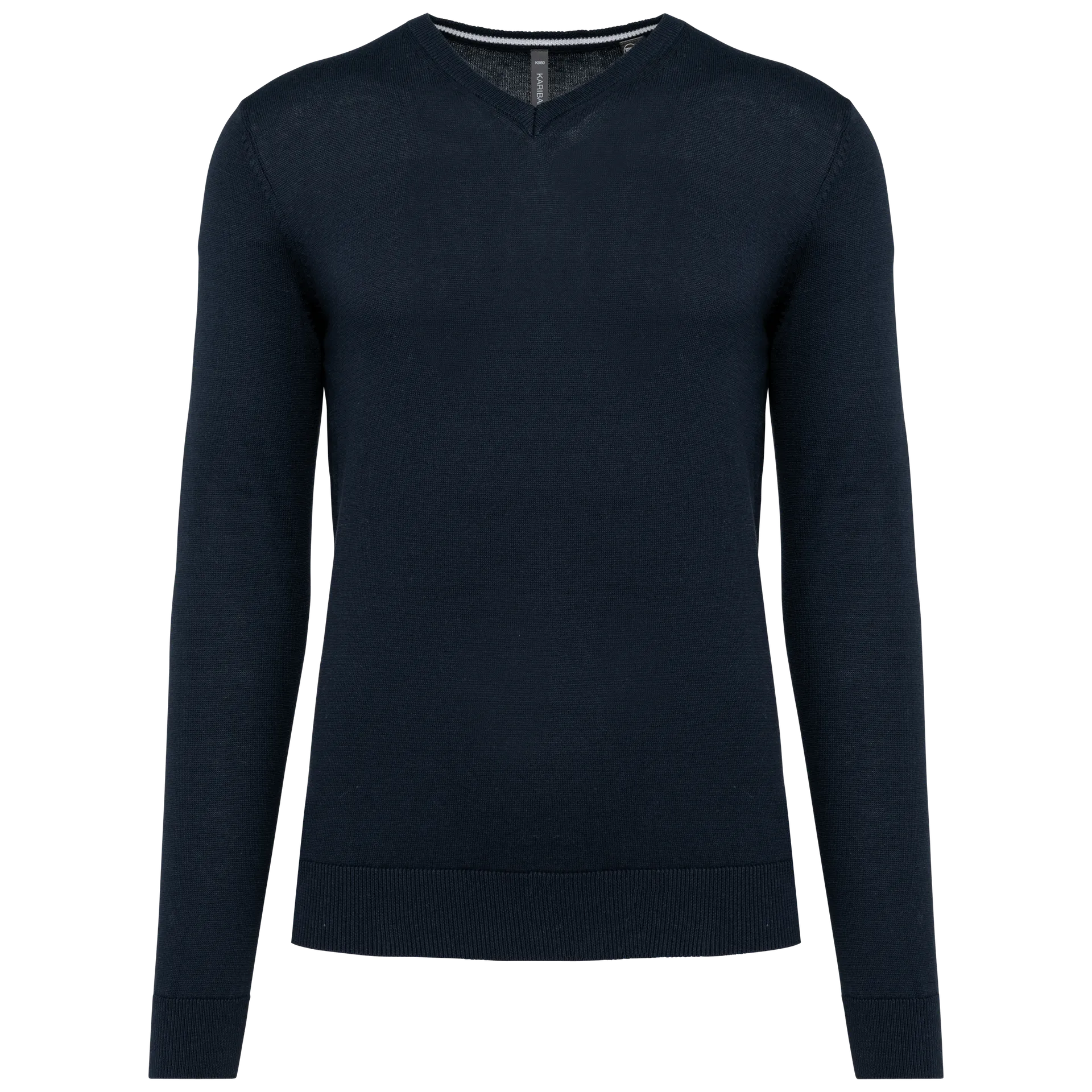 Umweltfreundlicher Herrenpullover mit V-Ausschnitt