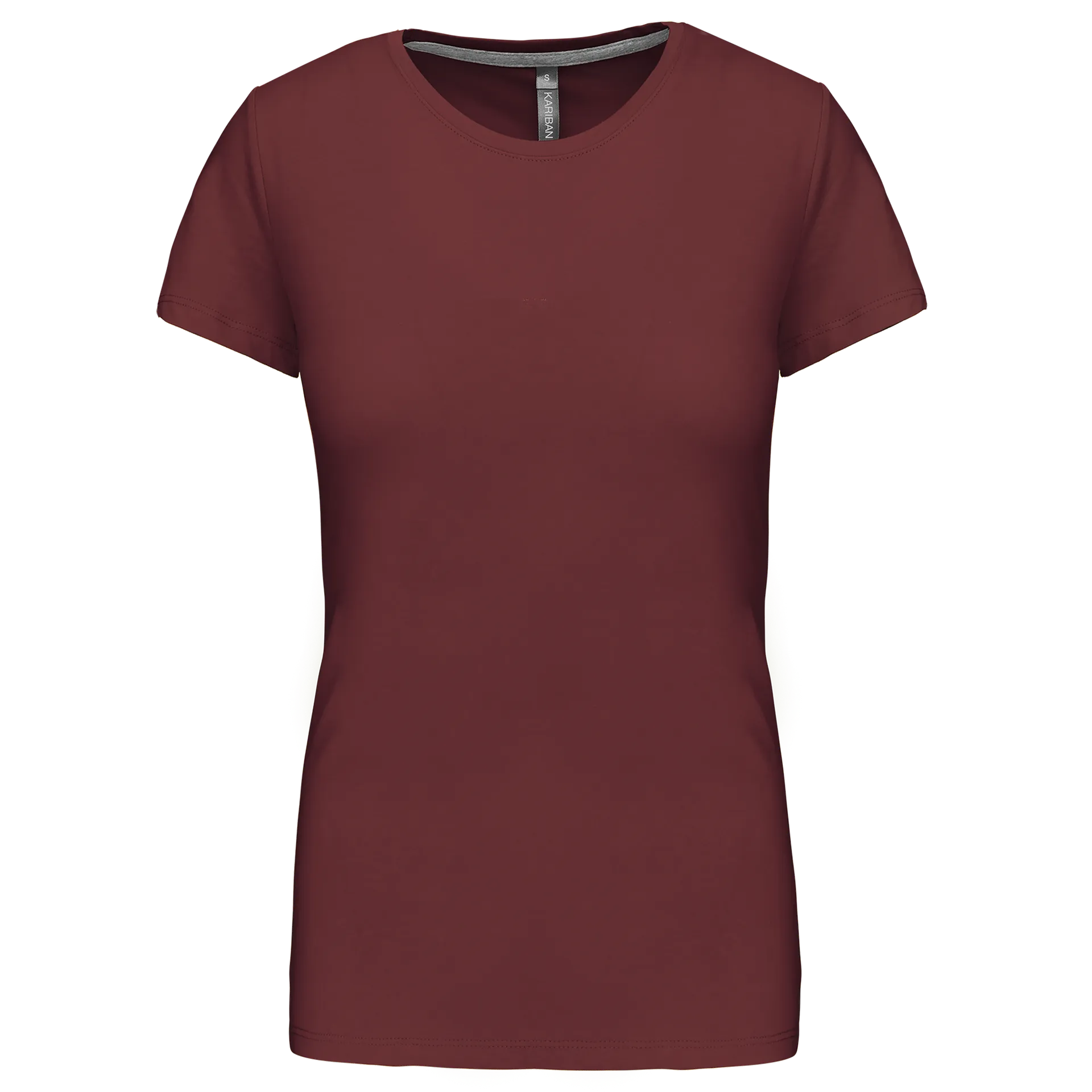 Damen-T-Shirt mit kurzen Ärmeln und Rundhalsausschnitt