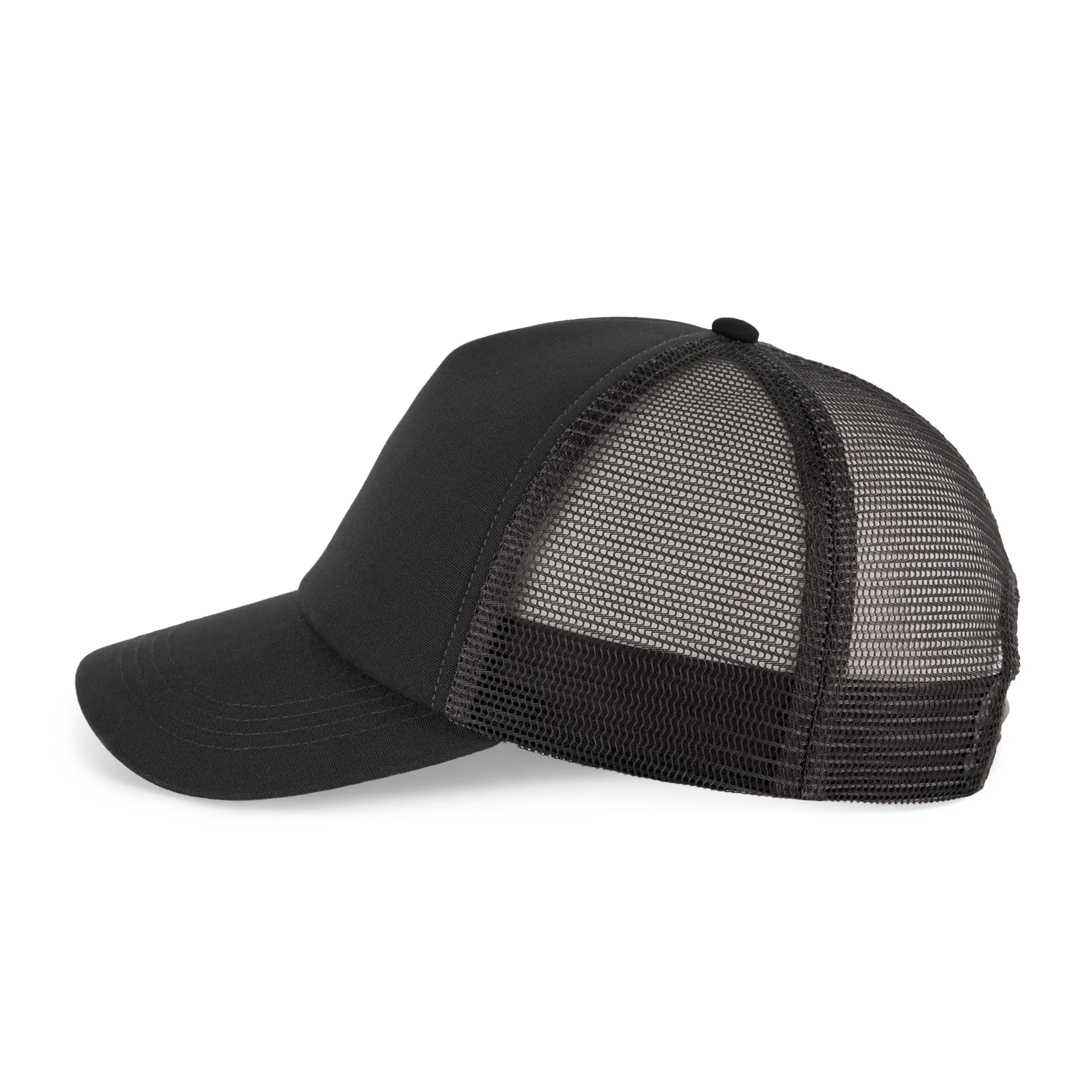 5 Panel-Trucker-Kappe aus Canvas-Baumwolle - K-up Gold Label