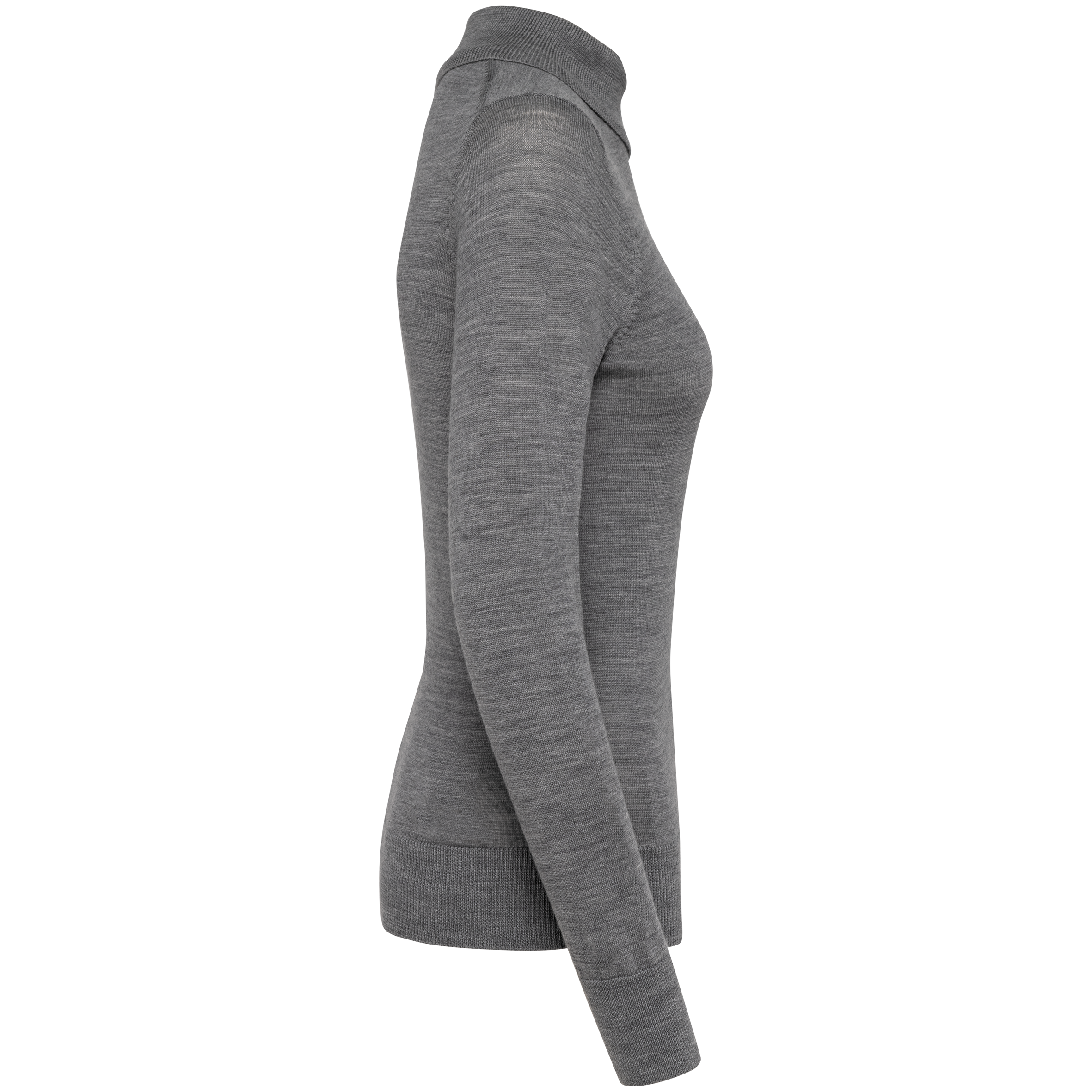 Merino-Damenpullover mit Rollkragen