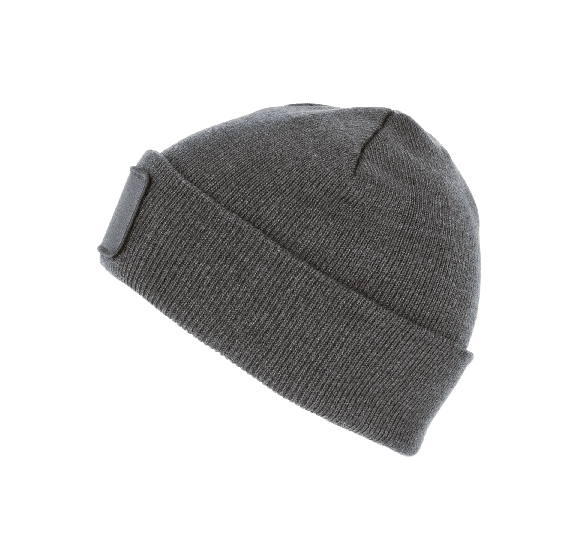 Recycelte Mütze mit Patch