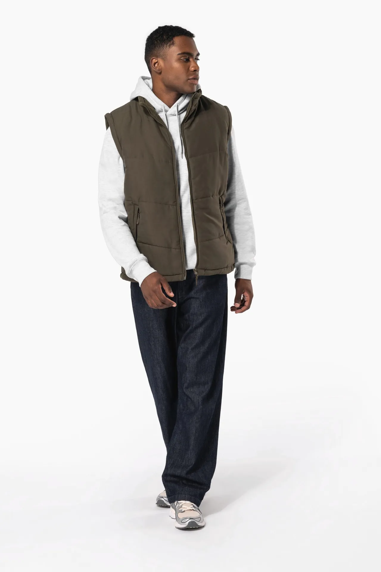 Bodywärmer mit Fleecefutter